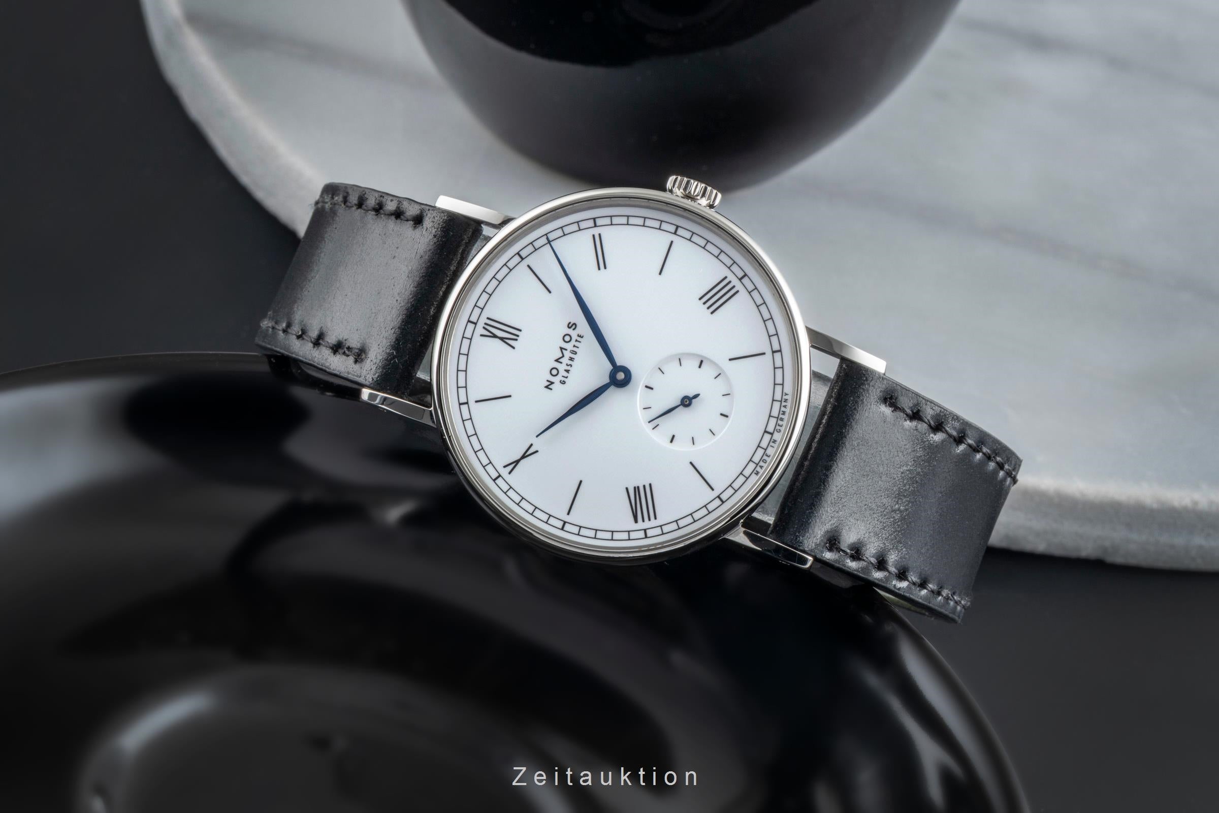 Nomos Ludwig acero cuerda manual reloj para caballeros 205  [2505142]