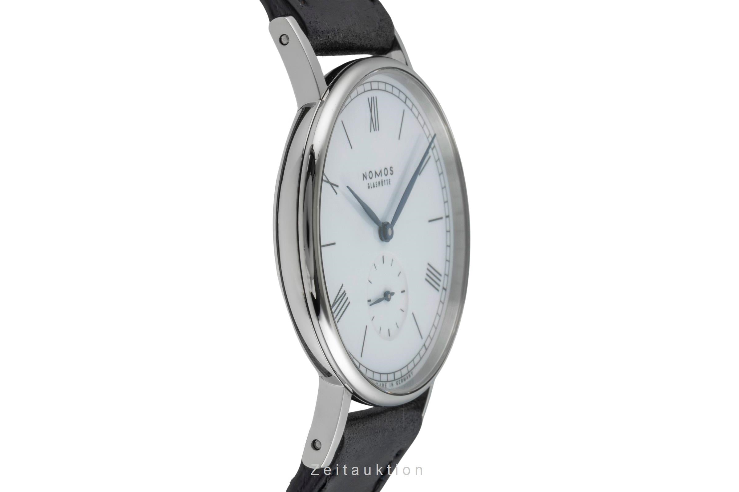 Nomos Ludwig acero cuerda manual reloj para caballeros 205  [2505142]