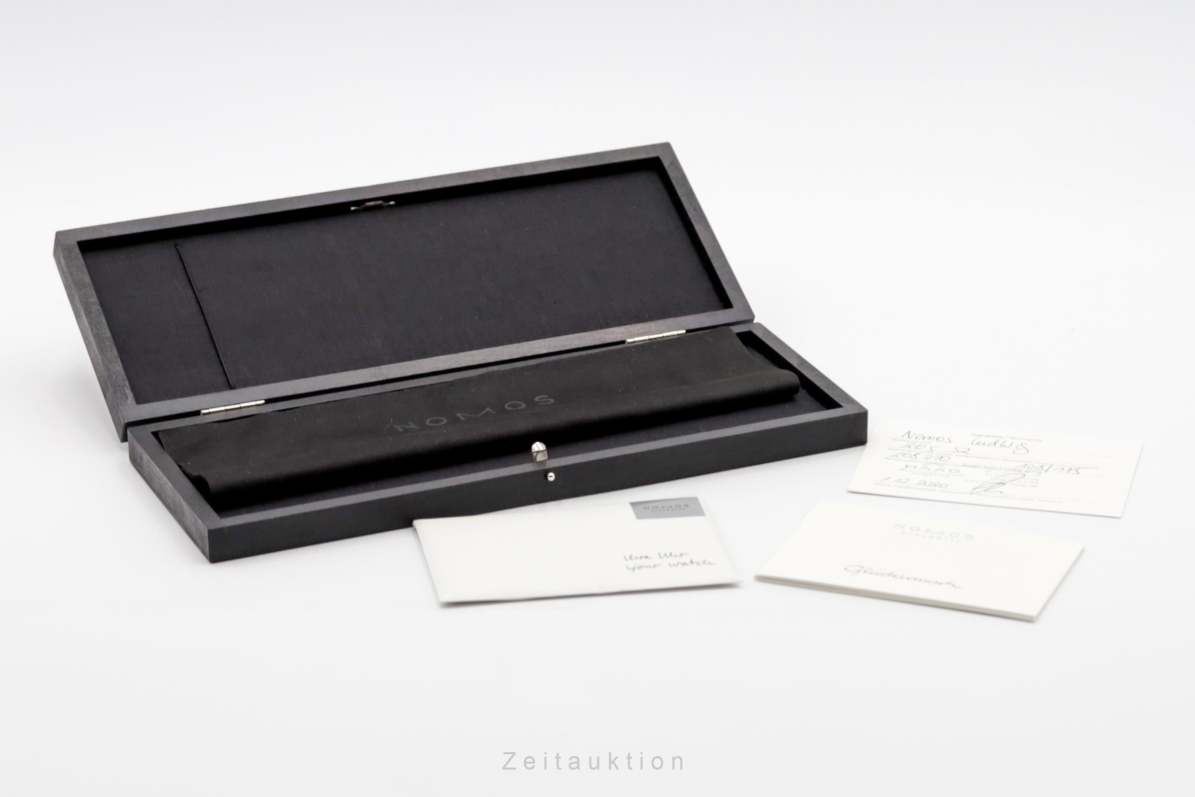 Nomos Ludwig acero cuerda manual reloj para caballeros 205  [2505142]