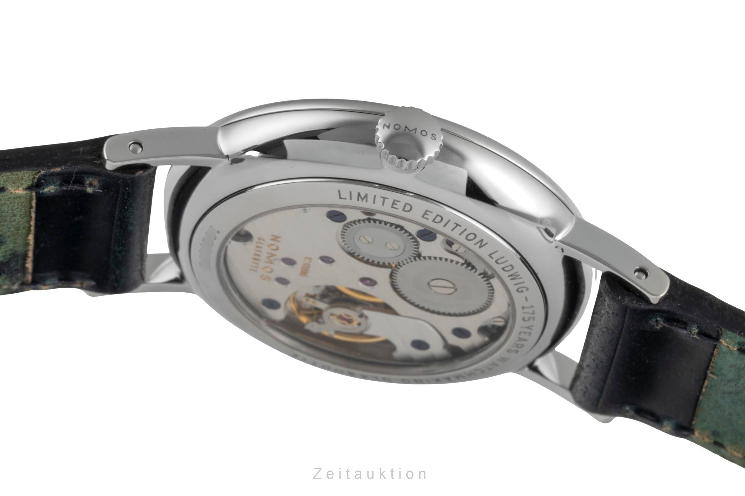 Nomos Ludwig acero cuerda manual reloj para caballeros 205  [2505142]