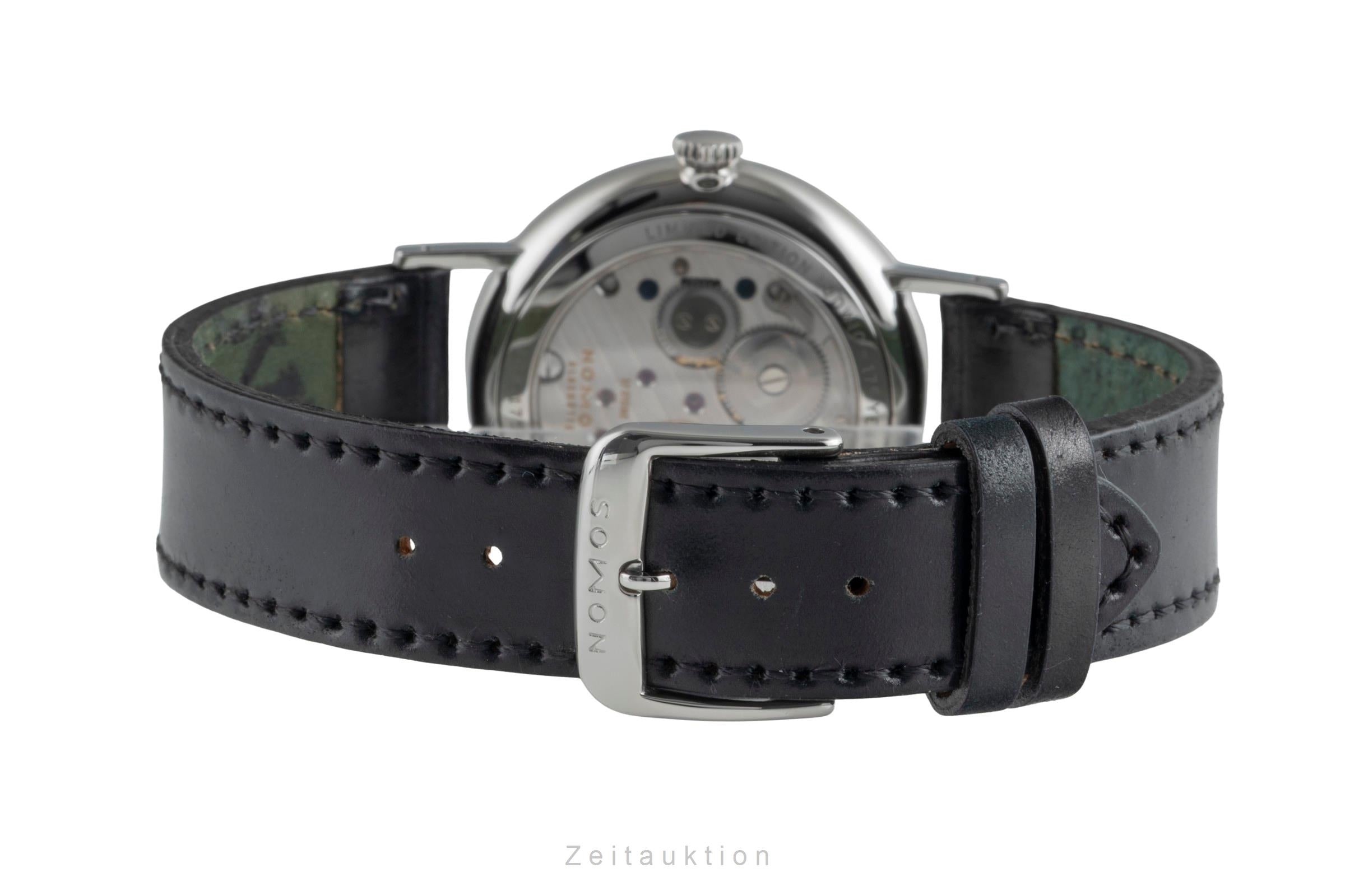 Nomos Ludwig acero cuerda manual reloj para caballeros 205  [2505142]
