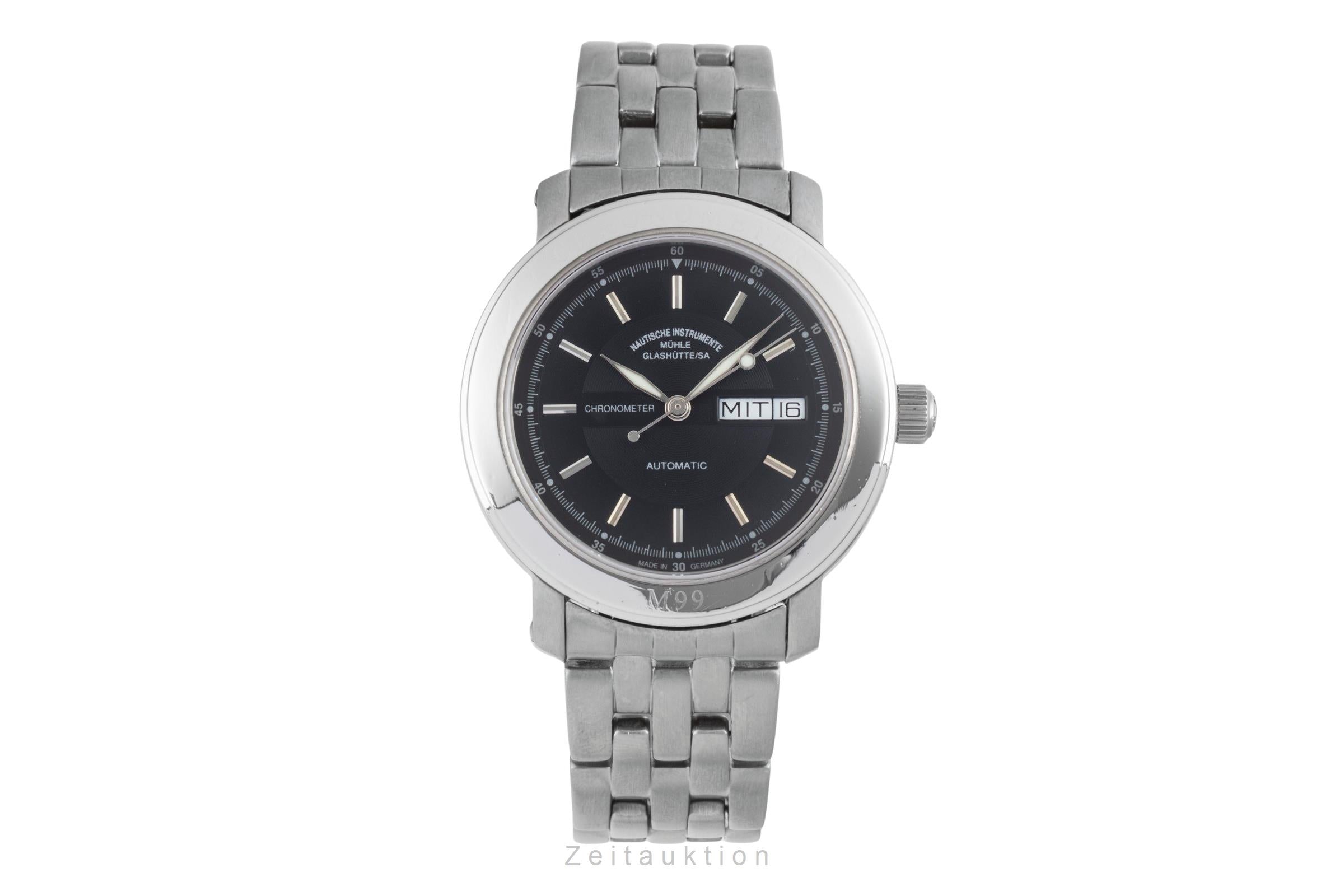 Mühle M99 Chronometer Automatik Titan Herrenuhr Ref. M1-99-20 Box [2505143]