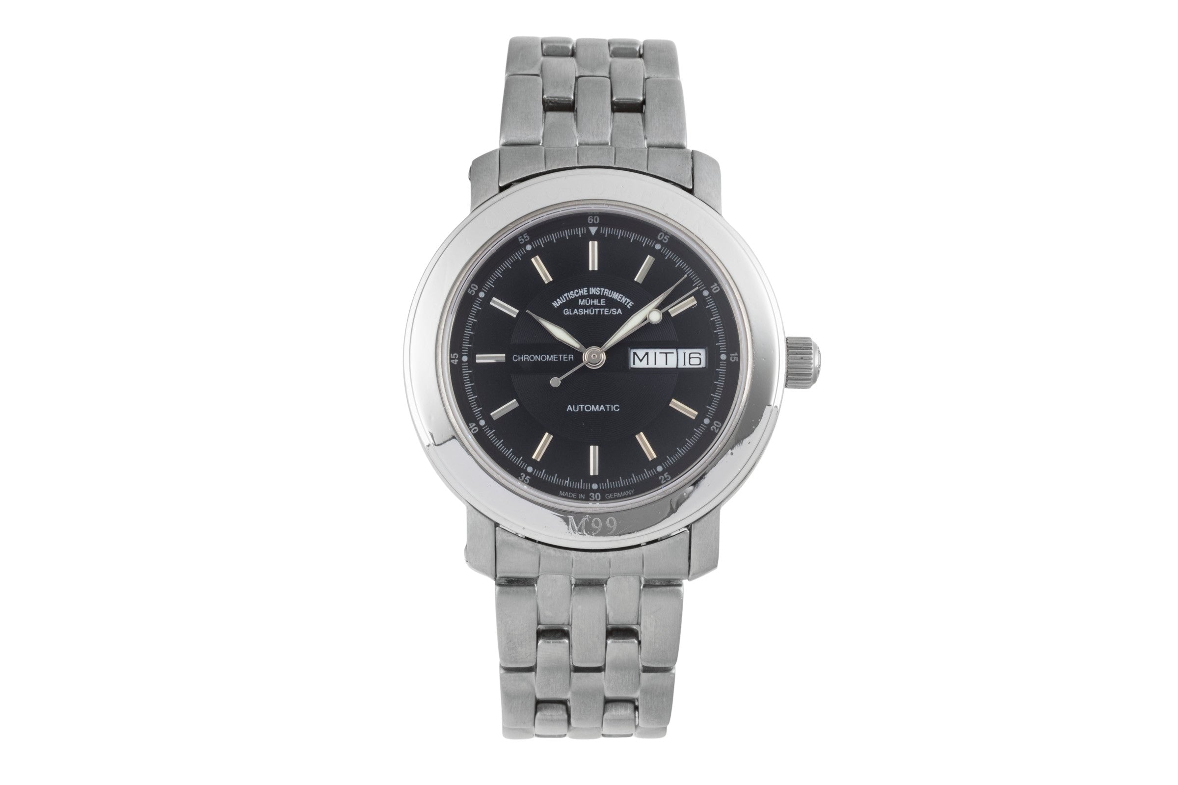 Mühle M99 Chronometer Automatik Titan Herrenuhr Ref. M1-99-20 Box [2505143]