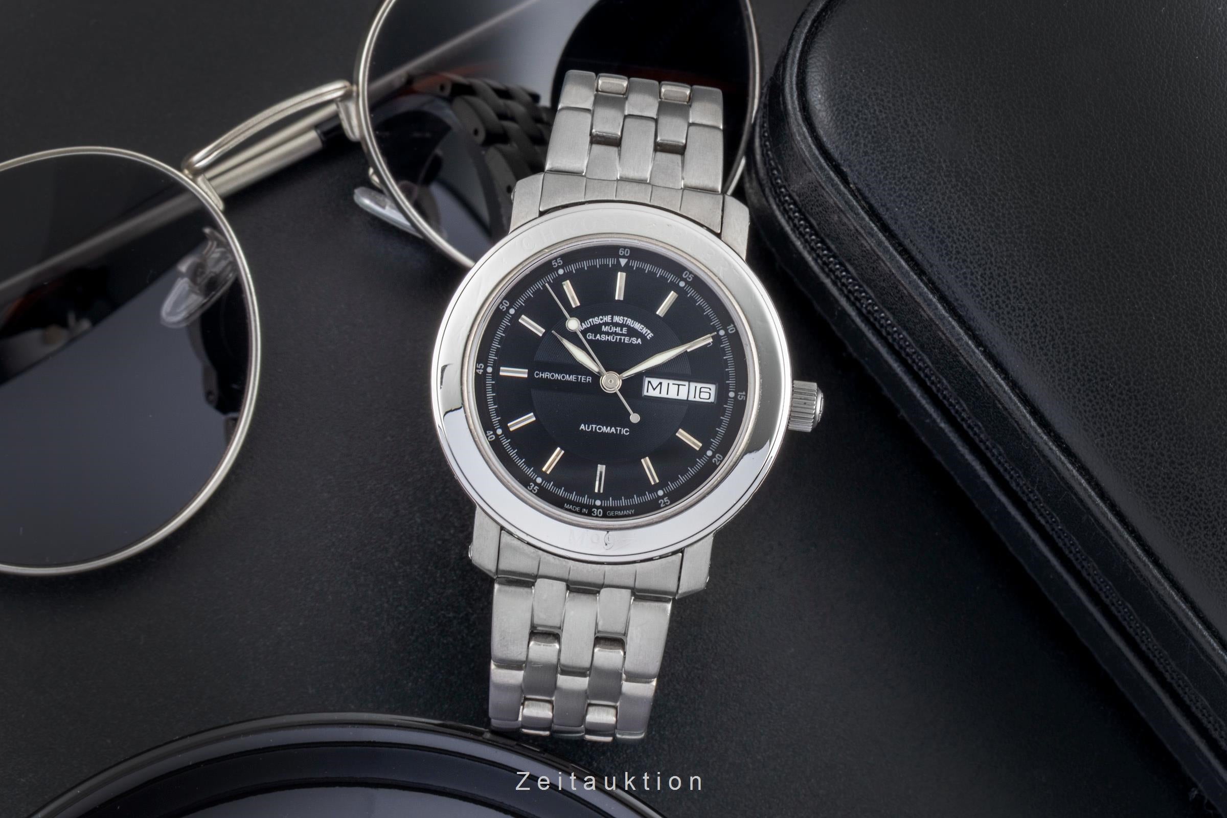 Mühle M99 Chronometer Automatik Titan Herrenuhr Ref. M1-99-20 Box [2505143]