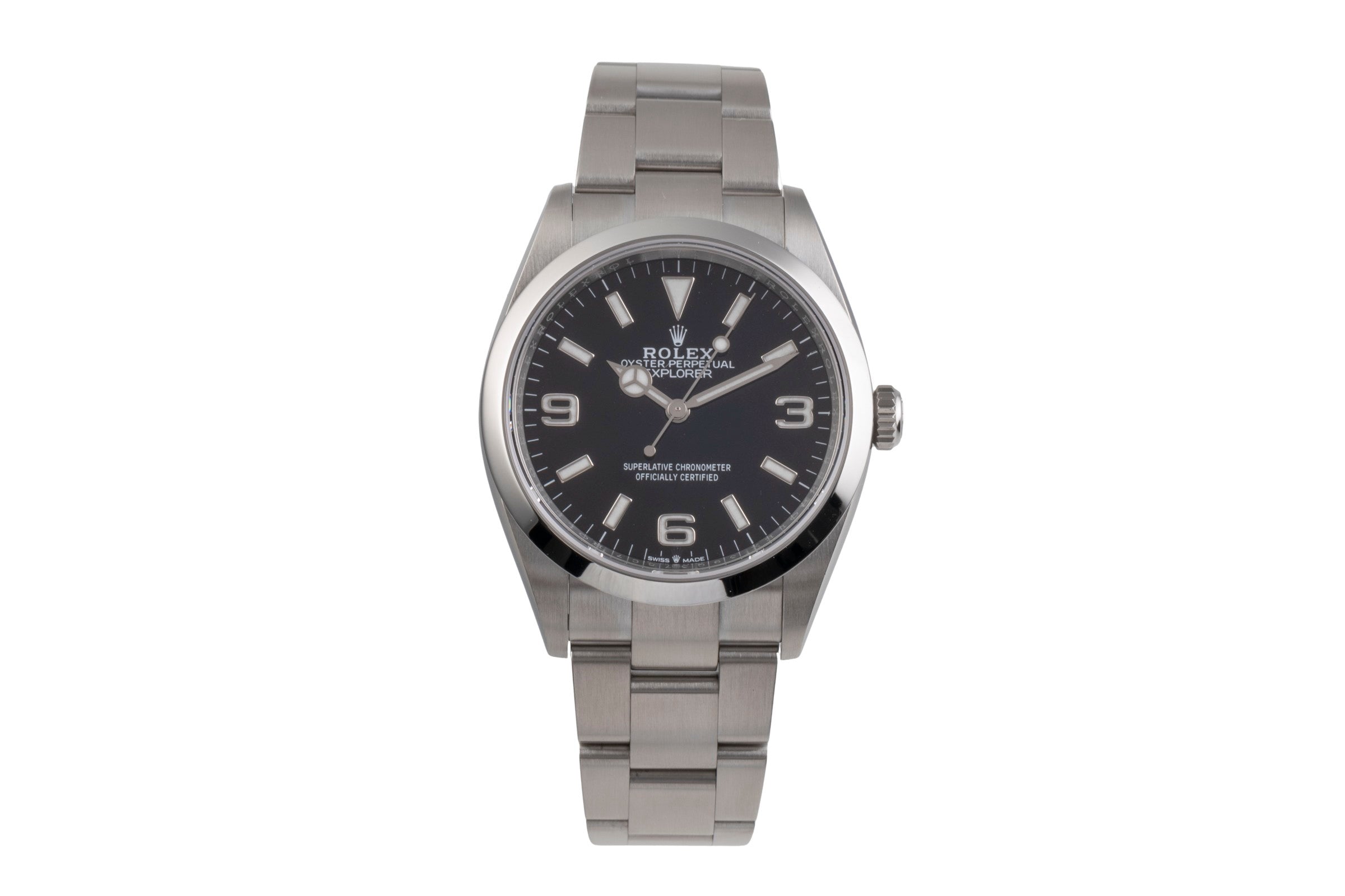 Rolex Explorer acier automatique montre pour hommes 124270  [2505144]