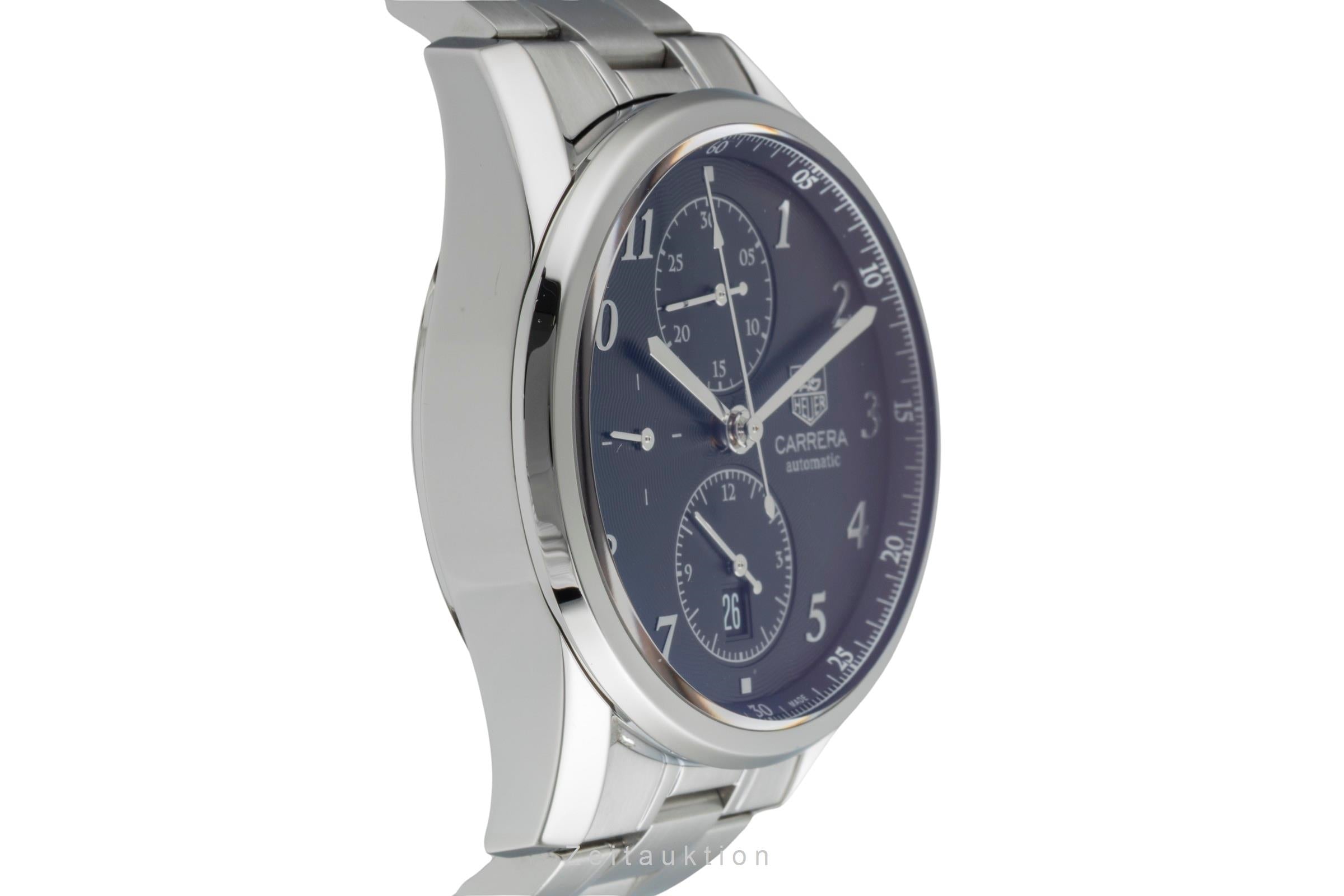 Tag Heuer Carrera Chronograph Stahl Automatik Herrenuhr Ref. CAS2110.BA0730 B&P [2505151]