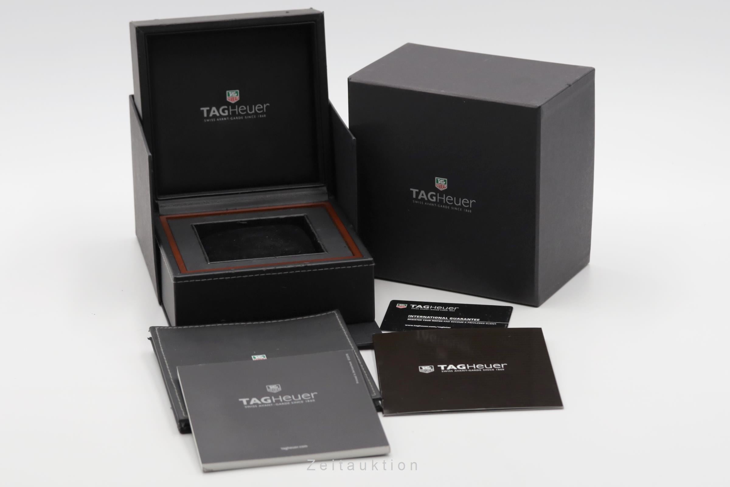 Tag Heuer Carrera Chronograph Stahl Automatik Herrenuhr Ref. CAS2110.BA0730 B&P [2505151]