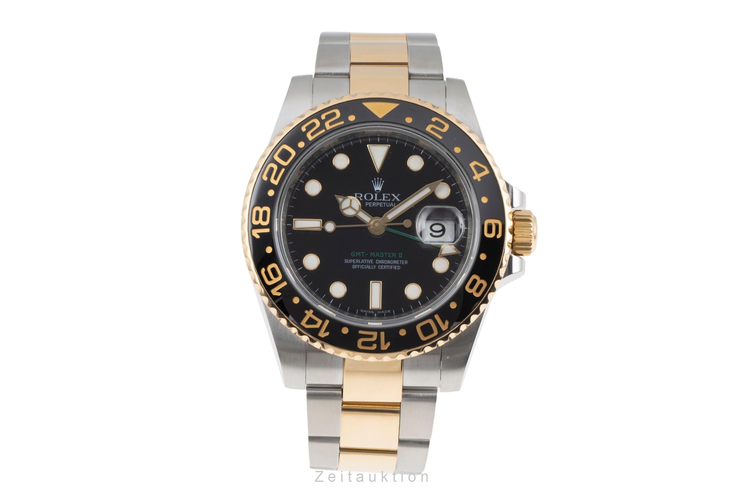 Rolex GMT-Master II acciaio oro automatismo 3186 Ref