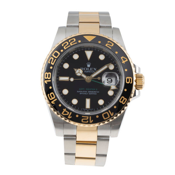 Rolex GMT-Master II steel / gold automatic men's watch 116713  [2505153]