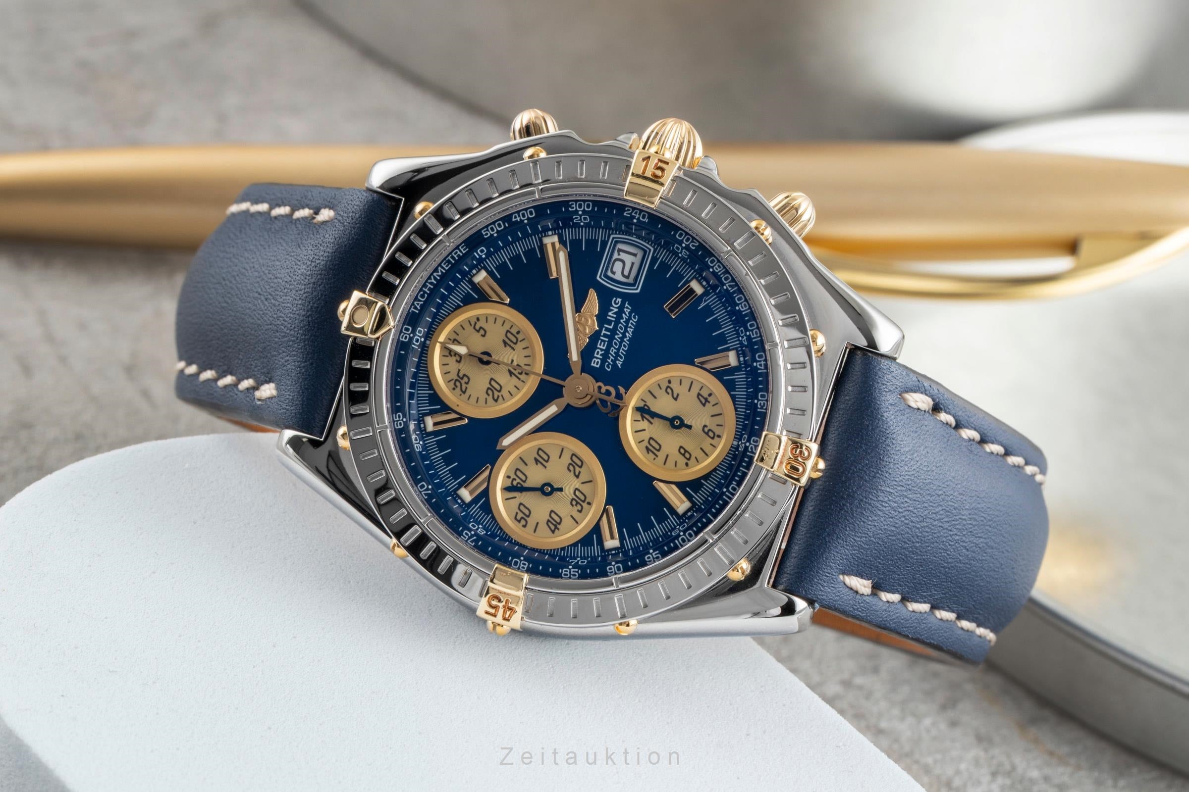 Breitling Chronomat cronógrafo acero / oro automático reloj para caballeros B13050.1  [2505155]