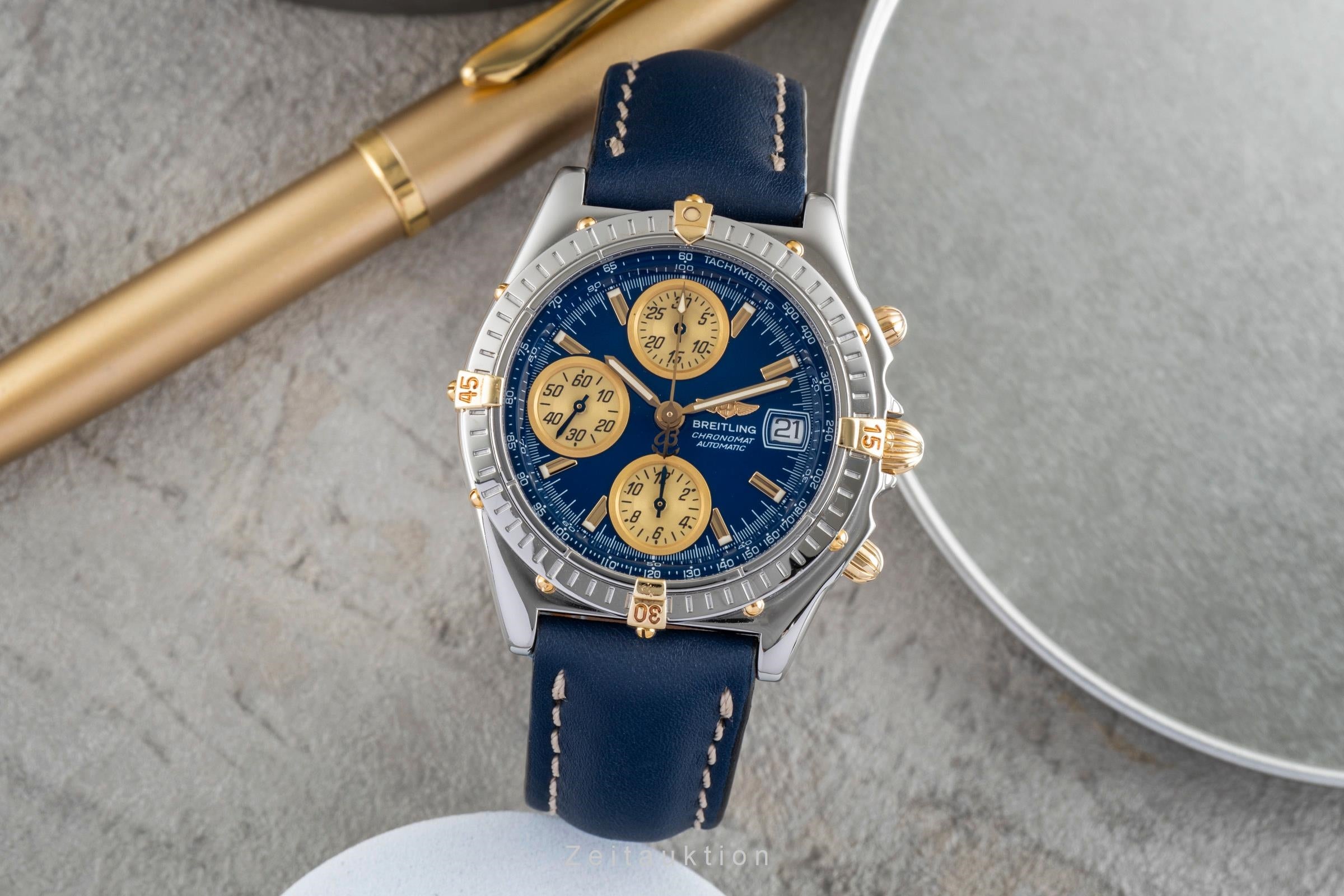 Breitling Chronomat cronógrafo acero / oro automático reloj para caballeros B13050.1  [2505155]