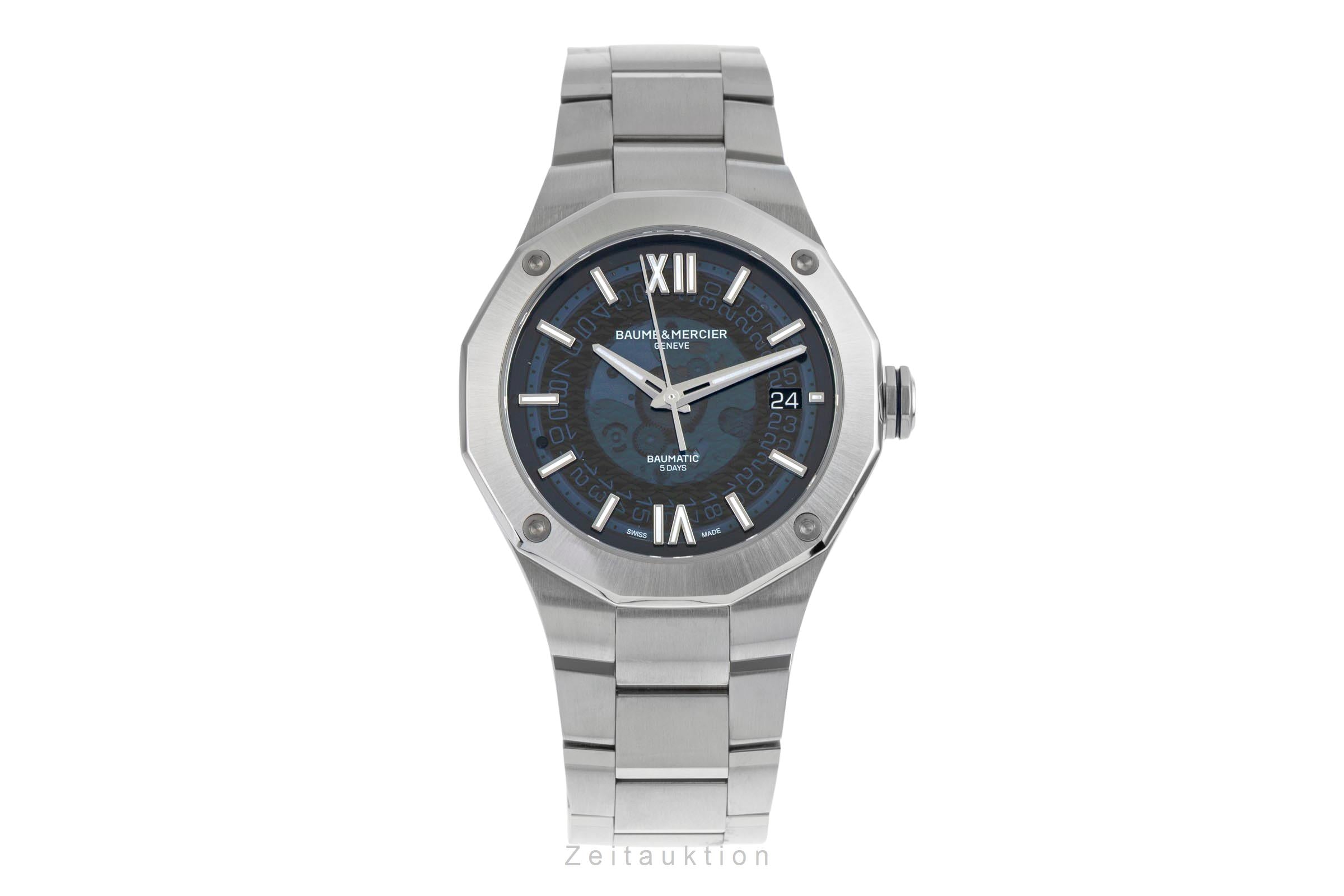Baume & Mercier Riviera acciaio automatismo orologio da uomo M0A10616   65899  [2505158]