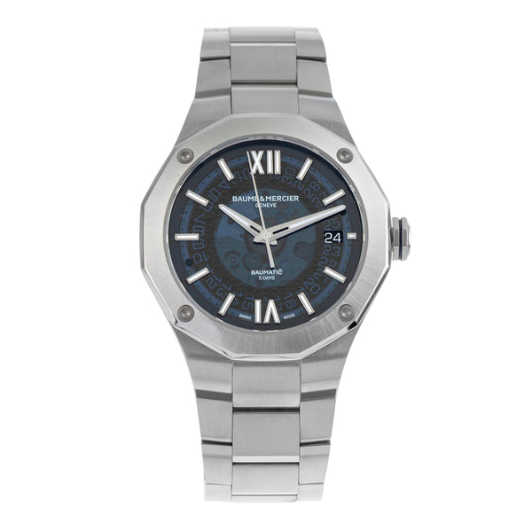 Baume & Mercier Riviera acciaio automatismo orologio da uomo M0A10616   65899  [2505158]