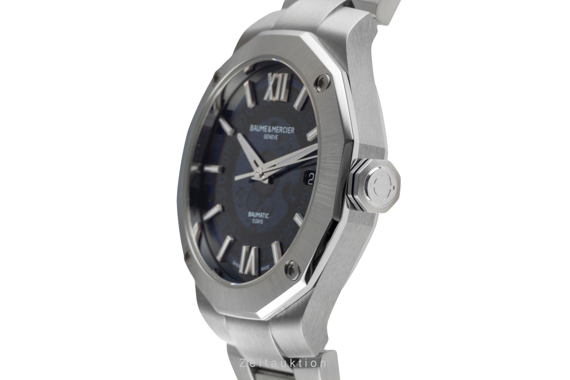 Baume & Mercier Riviera acciaio automatismo orologio da uomo M0A10616   65899  [2505158]
