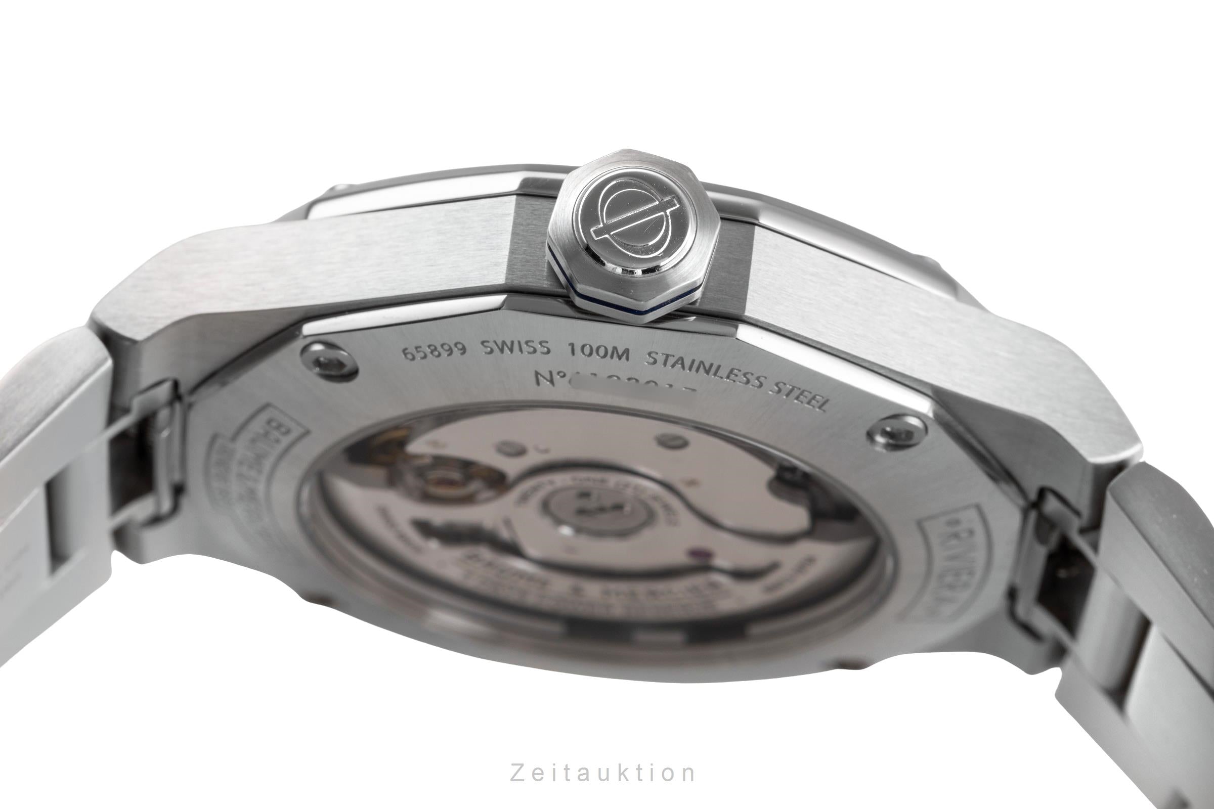 Baume & Mercier Riviera acciaio automatismo orologio da uomo M0A10616   65899  [2505158]