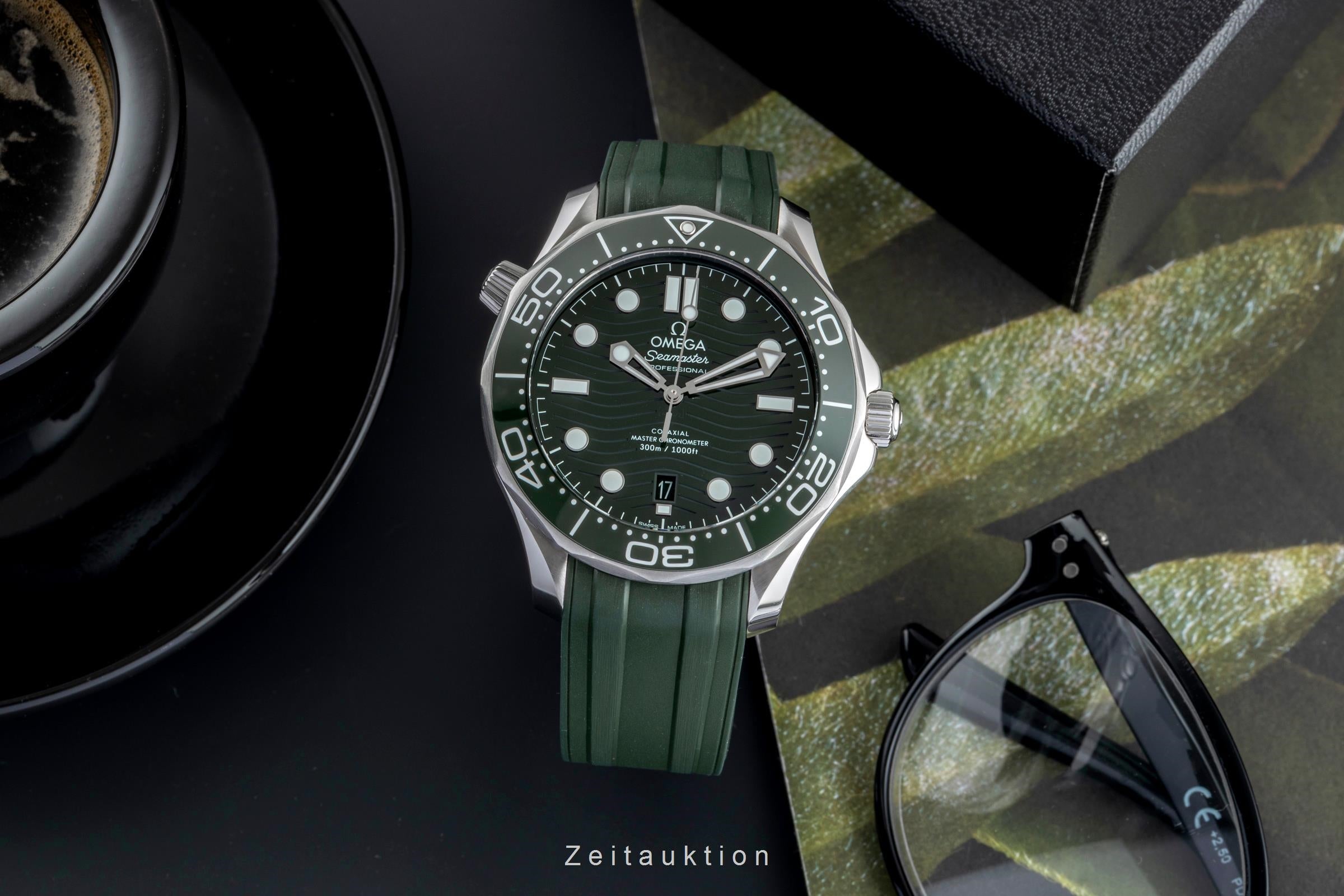 Omega Seamaster steel automatic men's watch 210.30.42.20.10.001 LP: 6100EUR  [2505159]