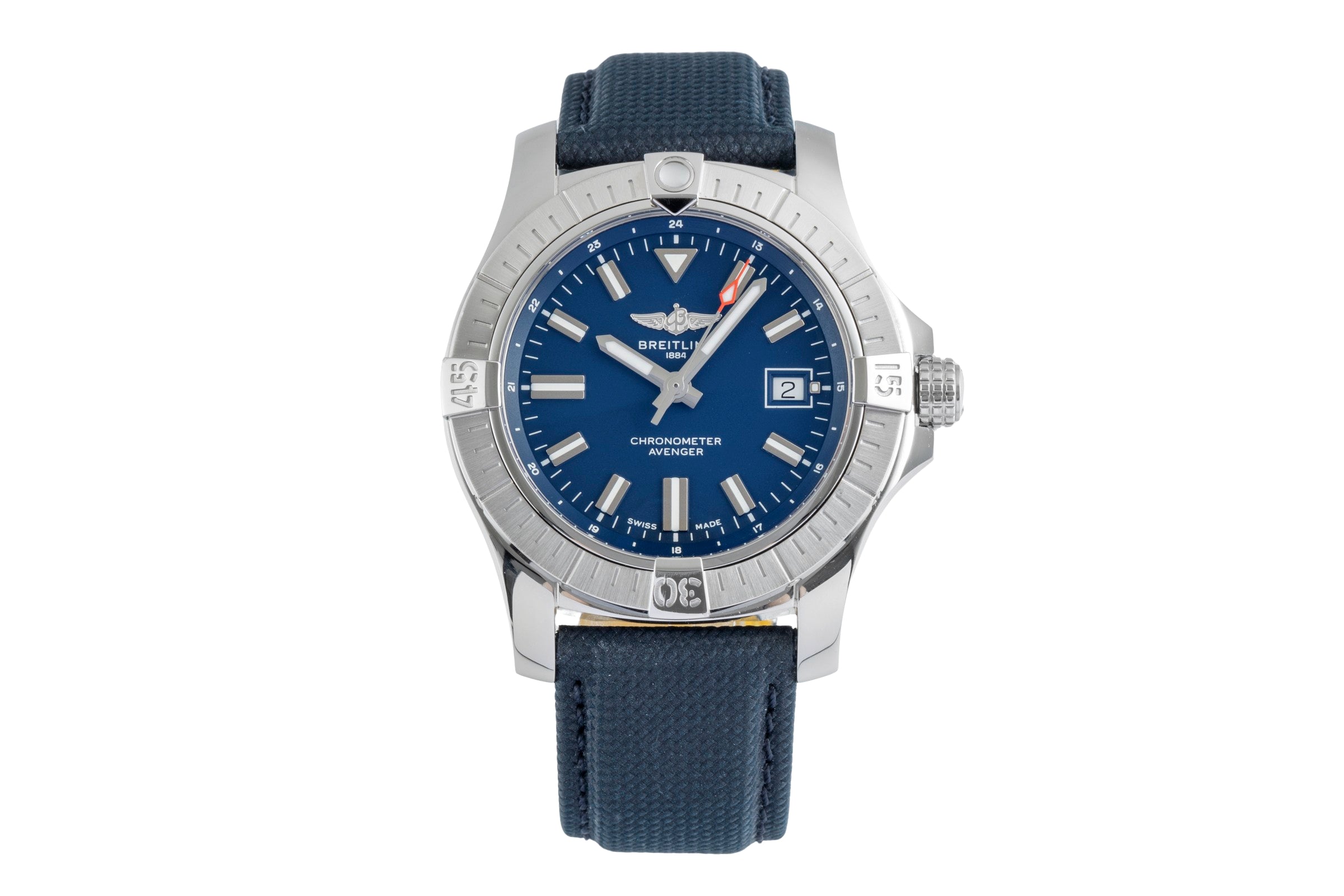 Breitling Avenger steel automatic men's watch A17318 LP: 4800EUR  [2505160]