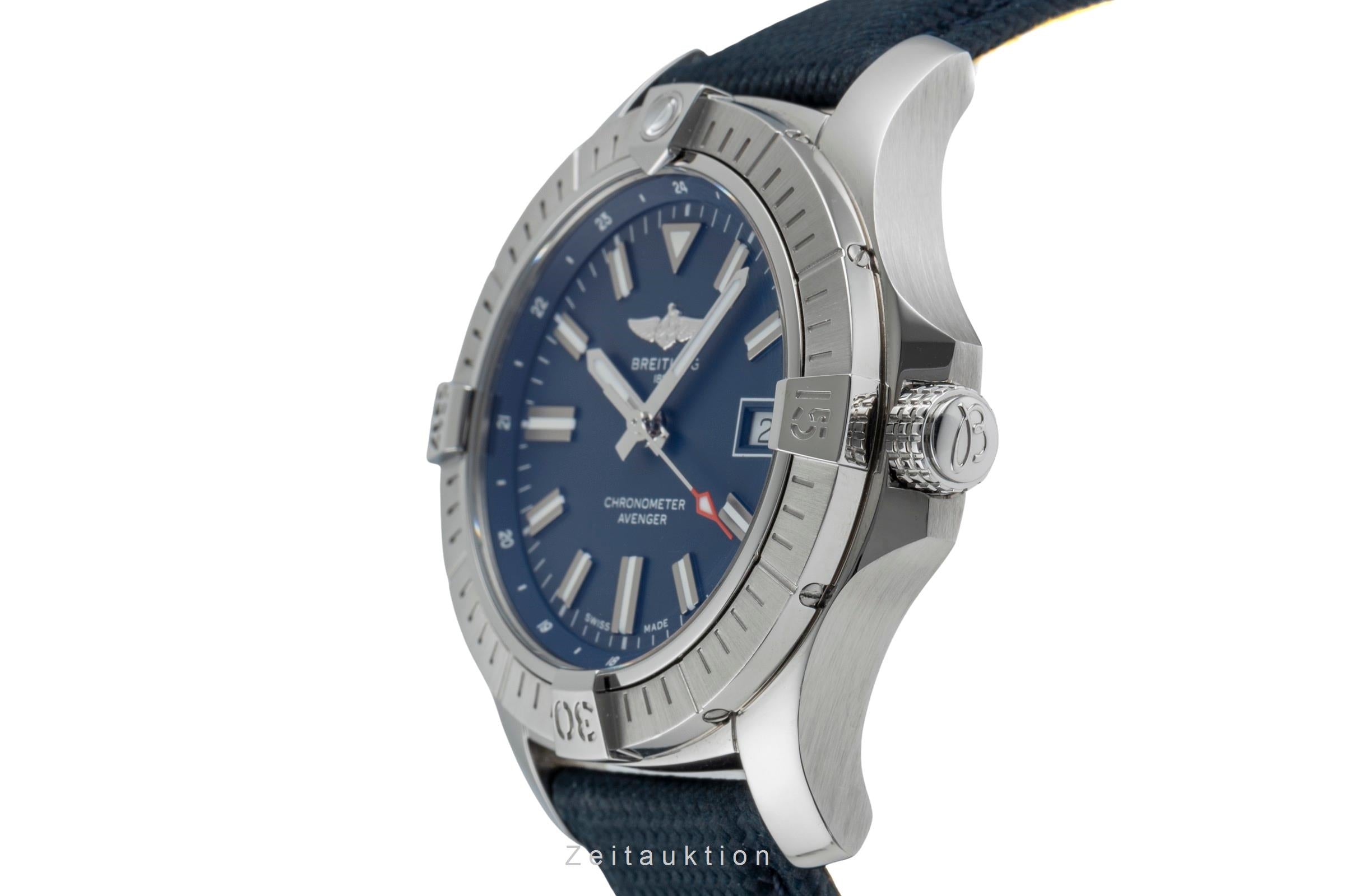 Breitling Avenger acier automatique montre pour hommes A17318 LP: 4800EUR  [2505160]