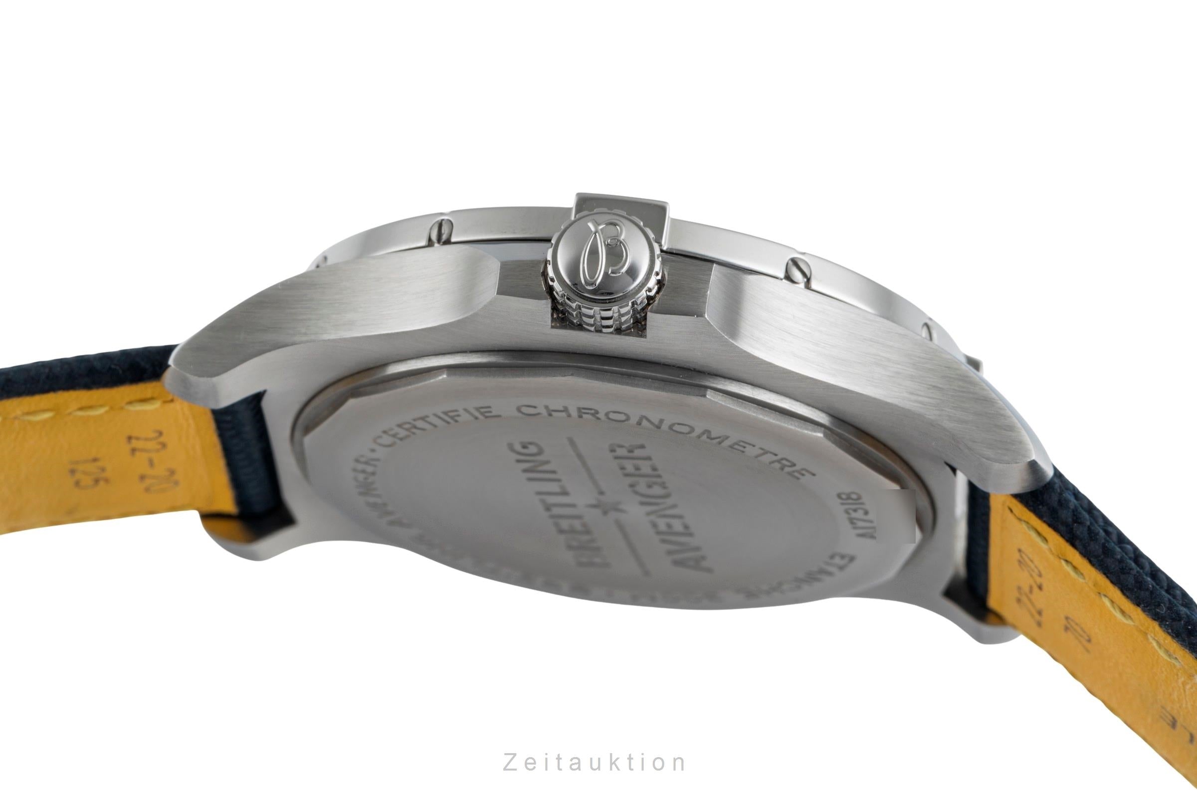 Breitling Avenger acier automatique montre pour hommes A17318 LP: 4800EUR  [2505160]