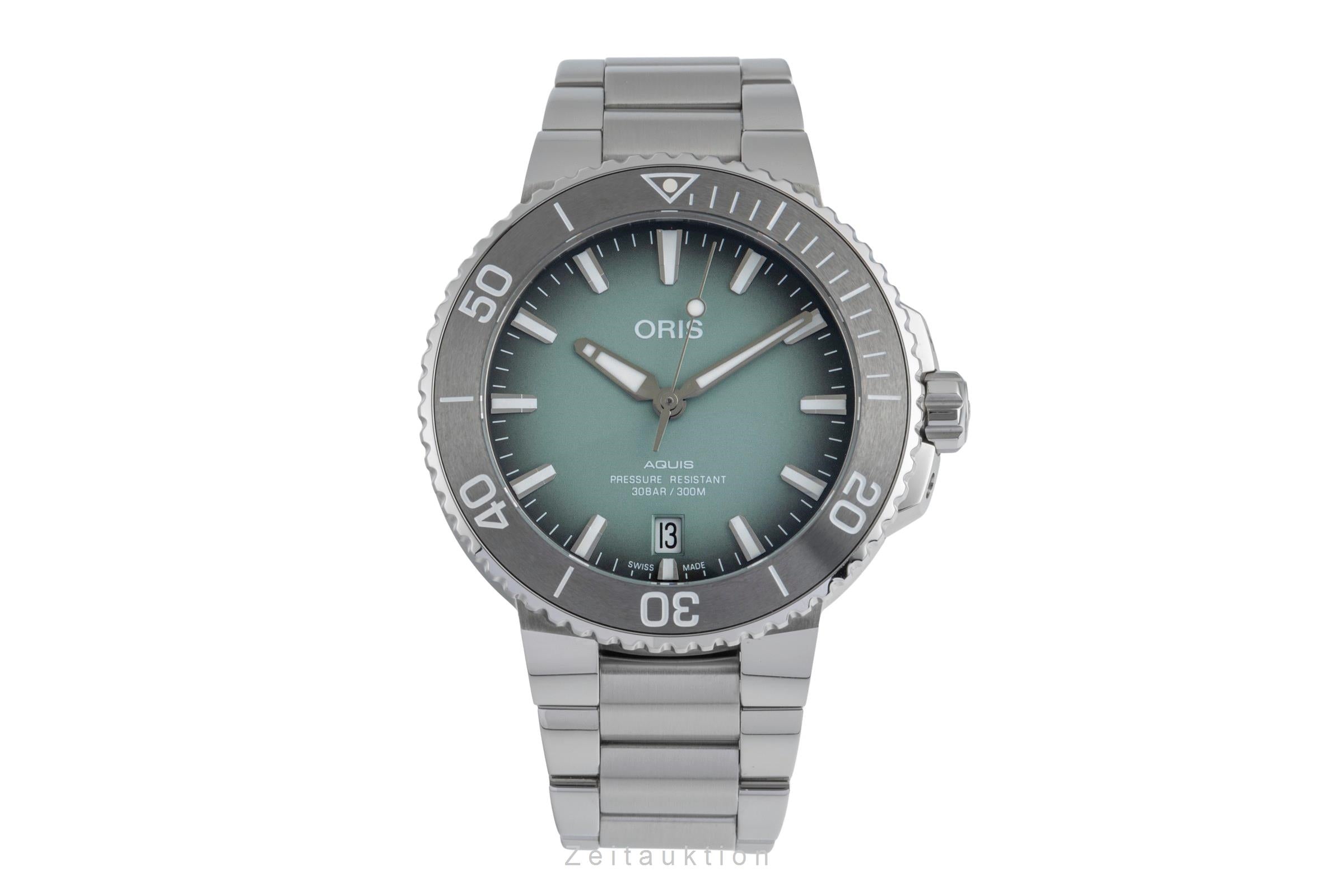 Oris Aquis Date steel automatic Kal. 733 Ref. 01 733 7732 4137