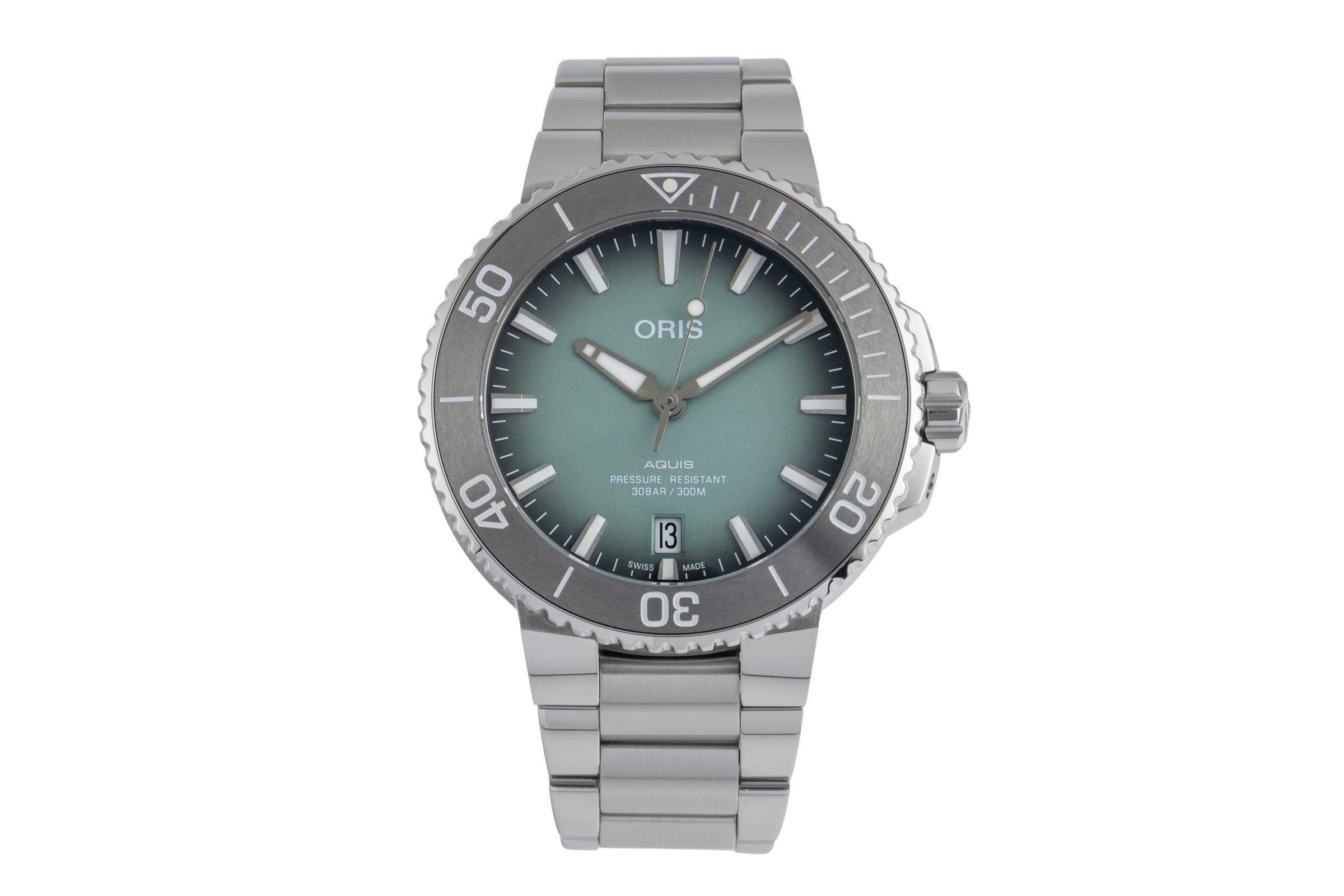 Oris Aquis Date steel automatic Kal. 733 Ref. 01 733 7732 4137