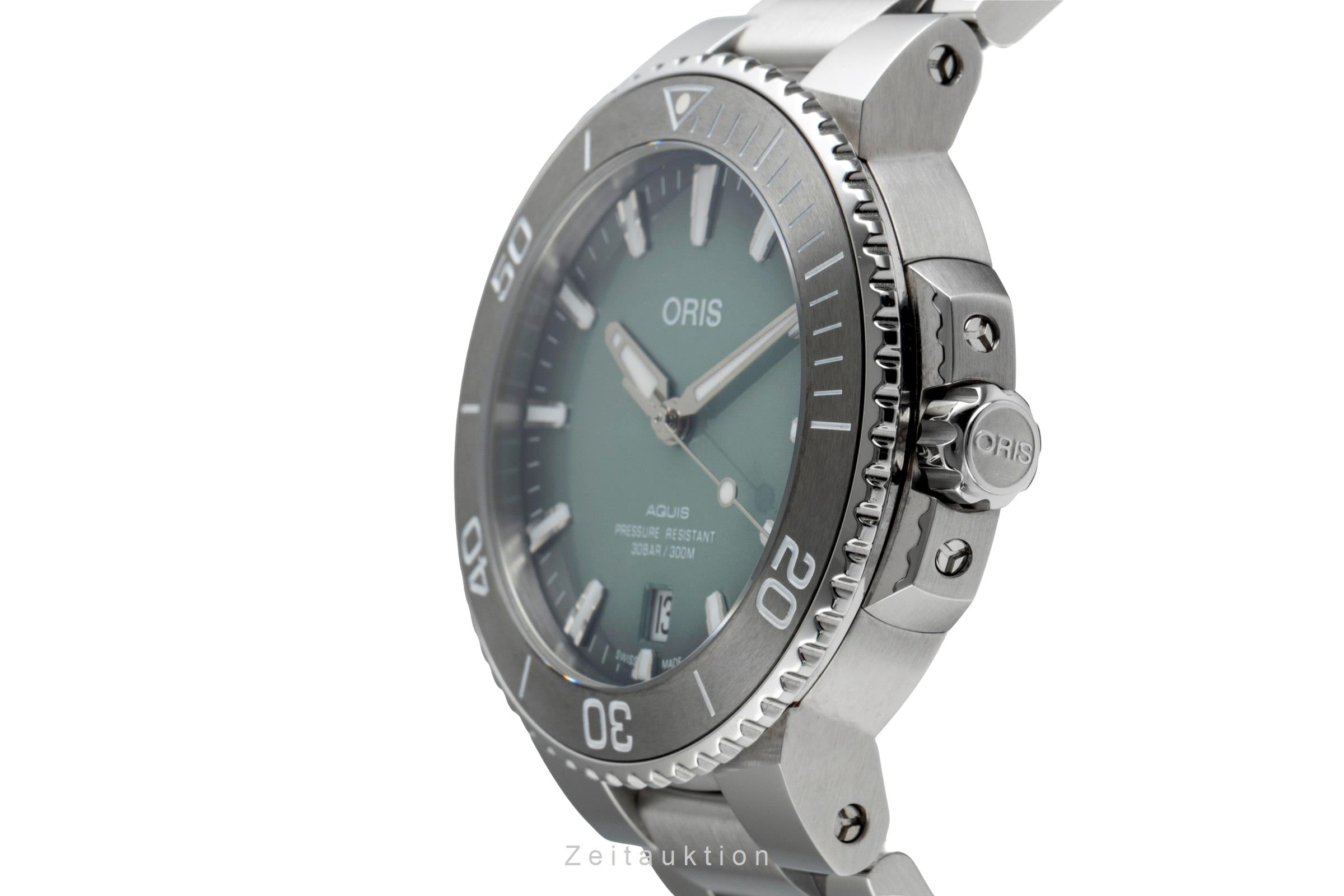 Oris Aquis Date steel automatic men's watch 01 733 7732 4137  [2505162]