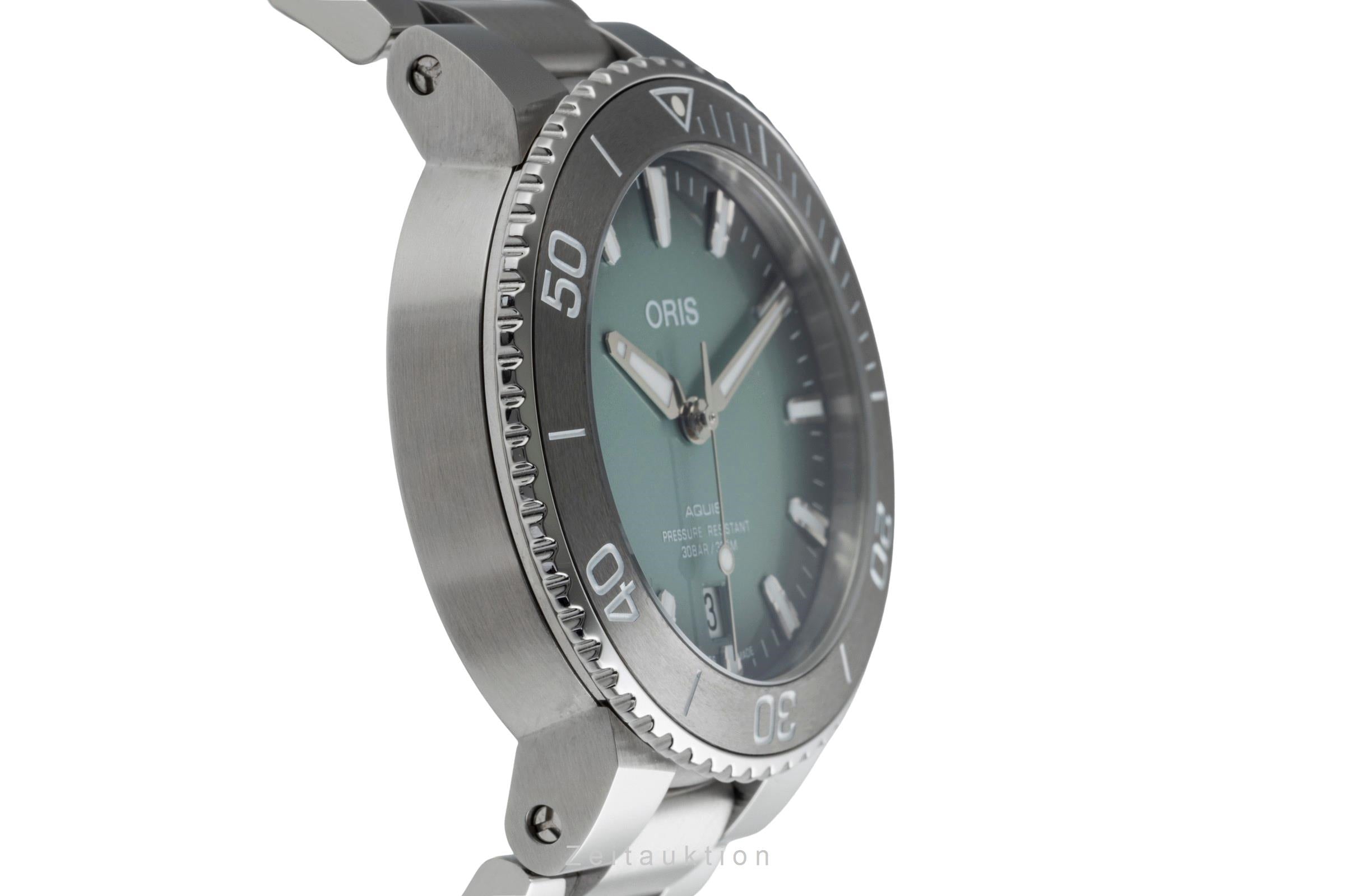 Oris Aquis Date steel automatic men's watch 01 733 7732 4137  [2505162]