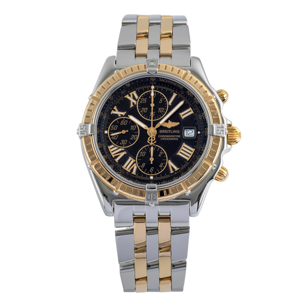 Breitling Crosswind Chronograph Stahl / Gold Automatik Herrenuhr Ref. B13355 [2505164]