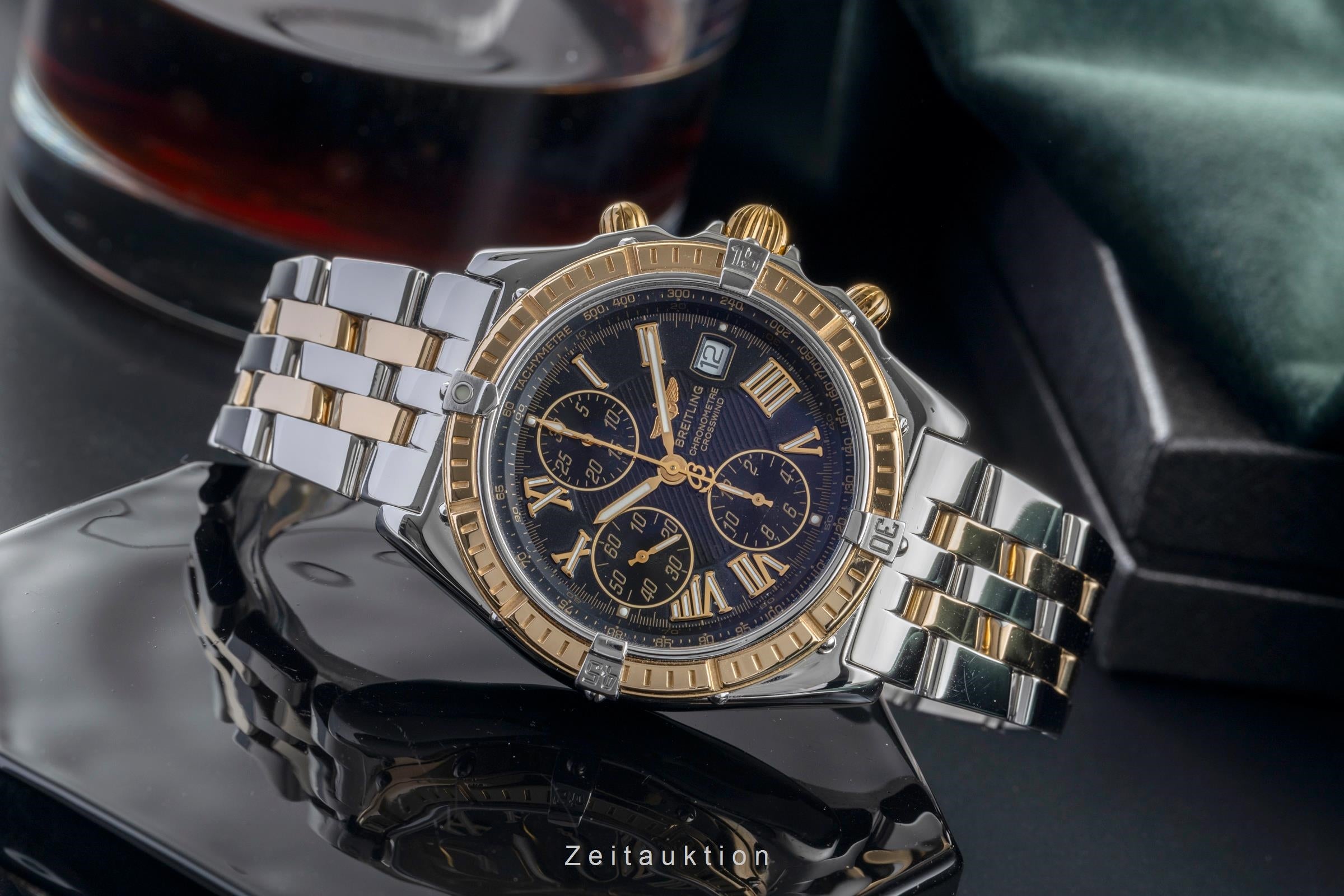 Breitling Crosswind Chronograph Stahl / Gold Automatik Herrenuhr Ref. B13355 [2505164]