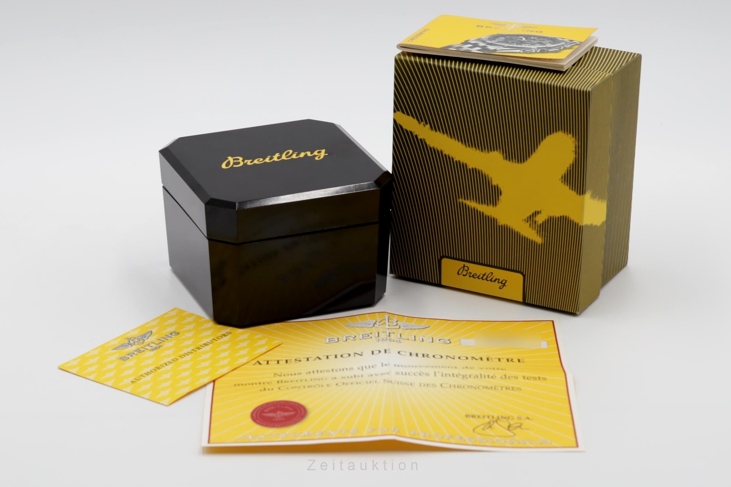 Breitling Crosswind Chronograph Stahl / Gold Automatik Herrenuhr Ref. B13355 [2505164]