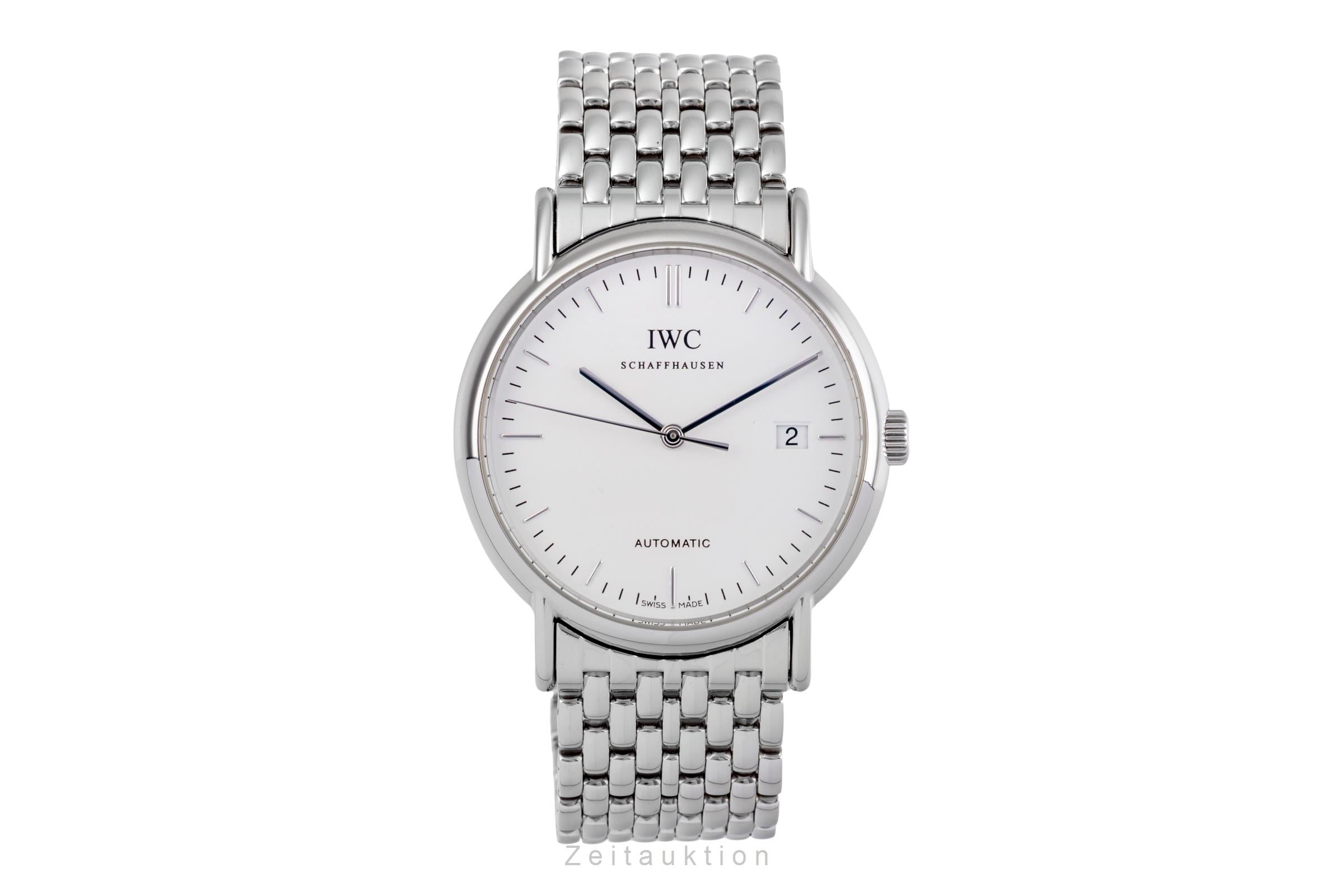 IWC Portofino acciaio automatismo orologio da uomo IW353301  [2505165]