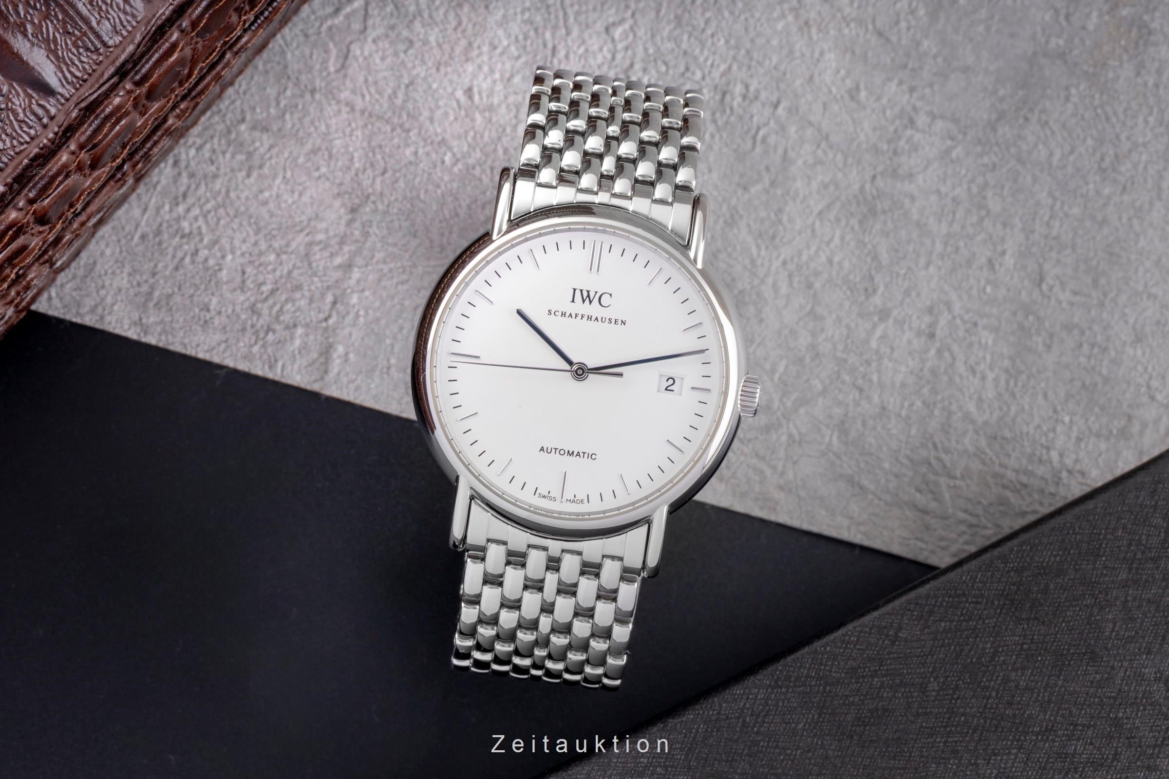 IWC Portofino acciaio automatismo orologio da uomo IW353301  [2505165]