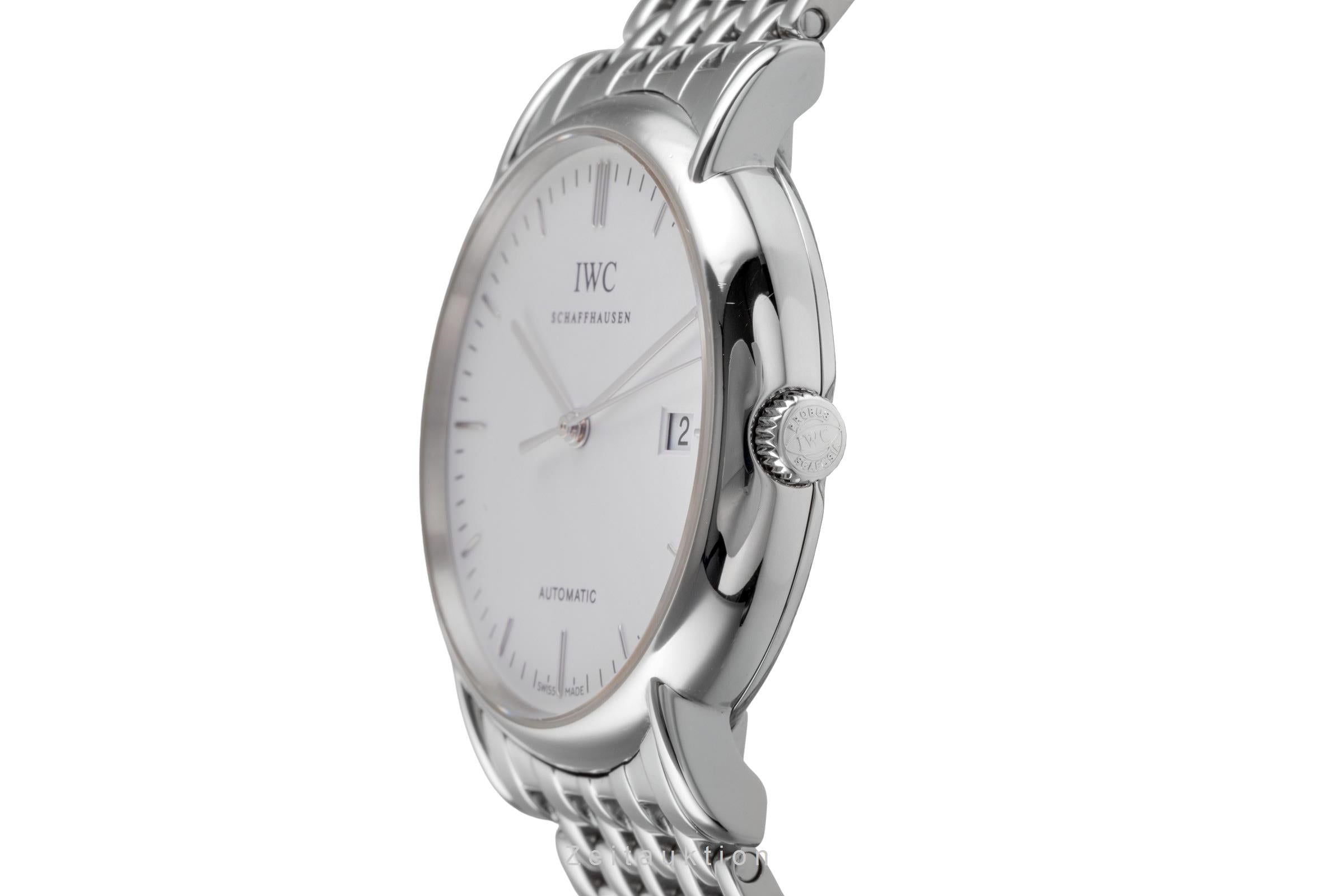 IWC Portofino acciaio automatismo orologio da uomo IW353301  [2505165]
