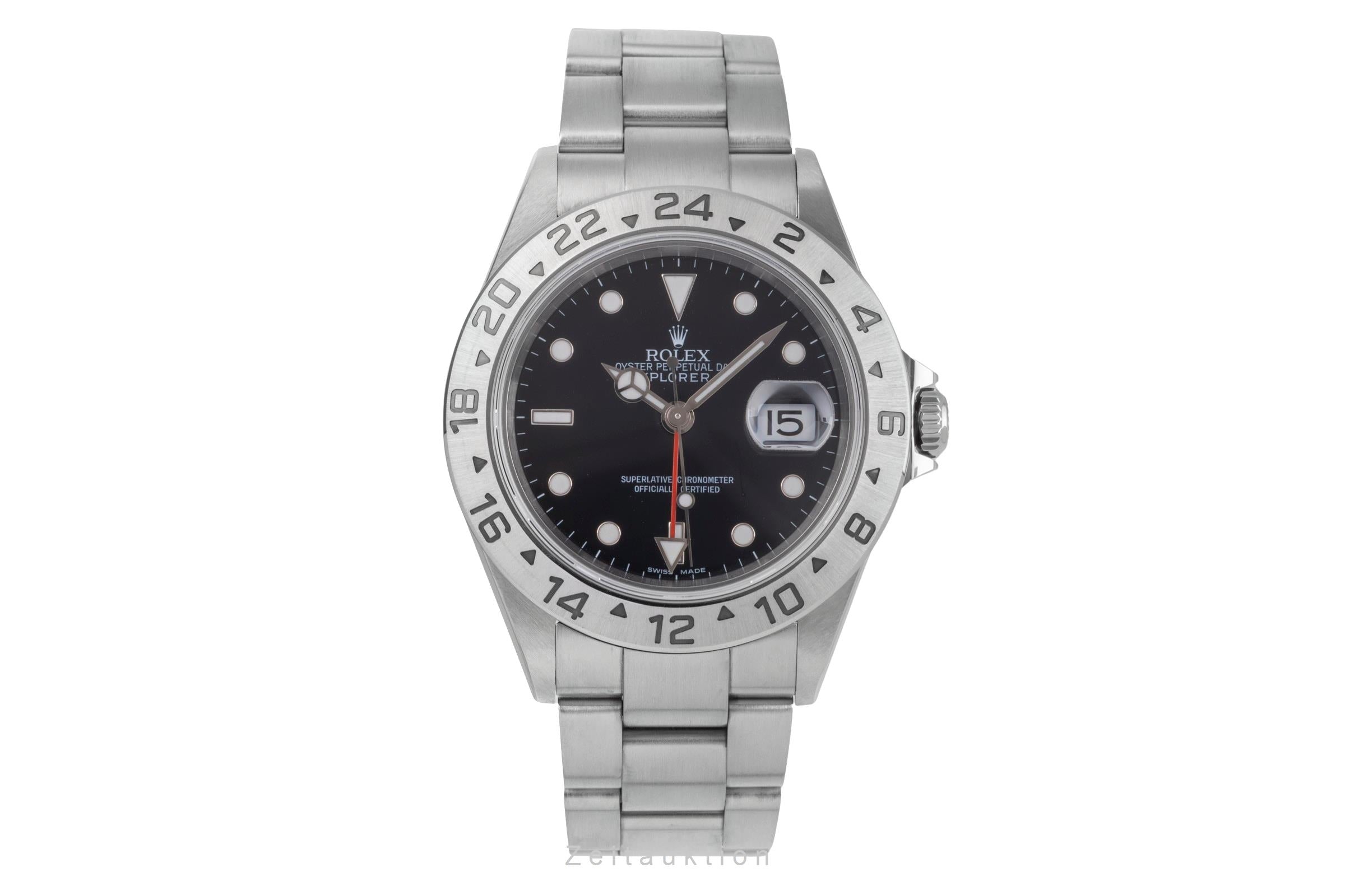 Rolex Explorer II steel automatic men's watch 16570 T  [2505168]
