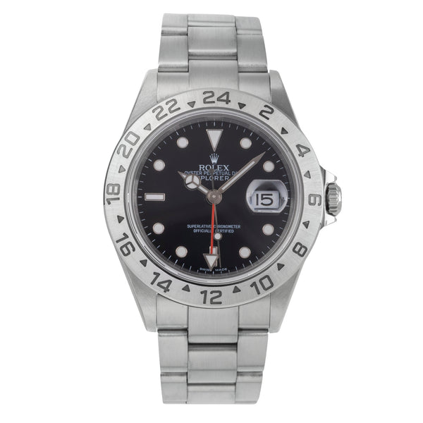 Rolex Explorer II steel automatic men's watch 16570 T  [2505168]