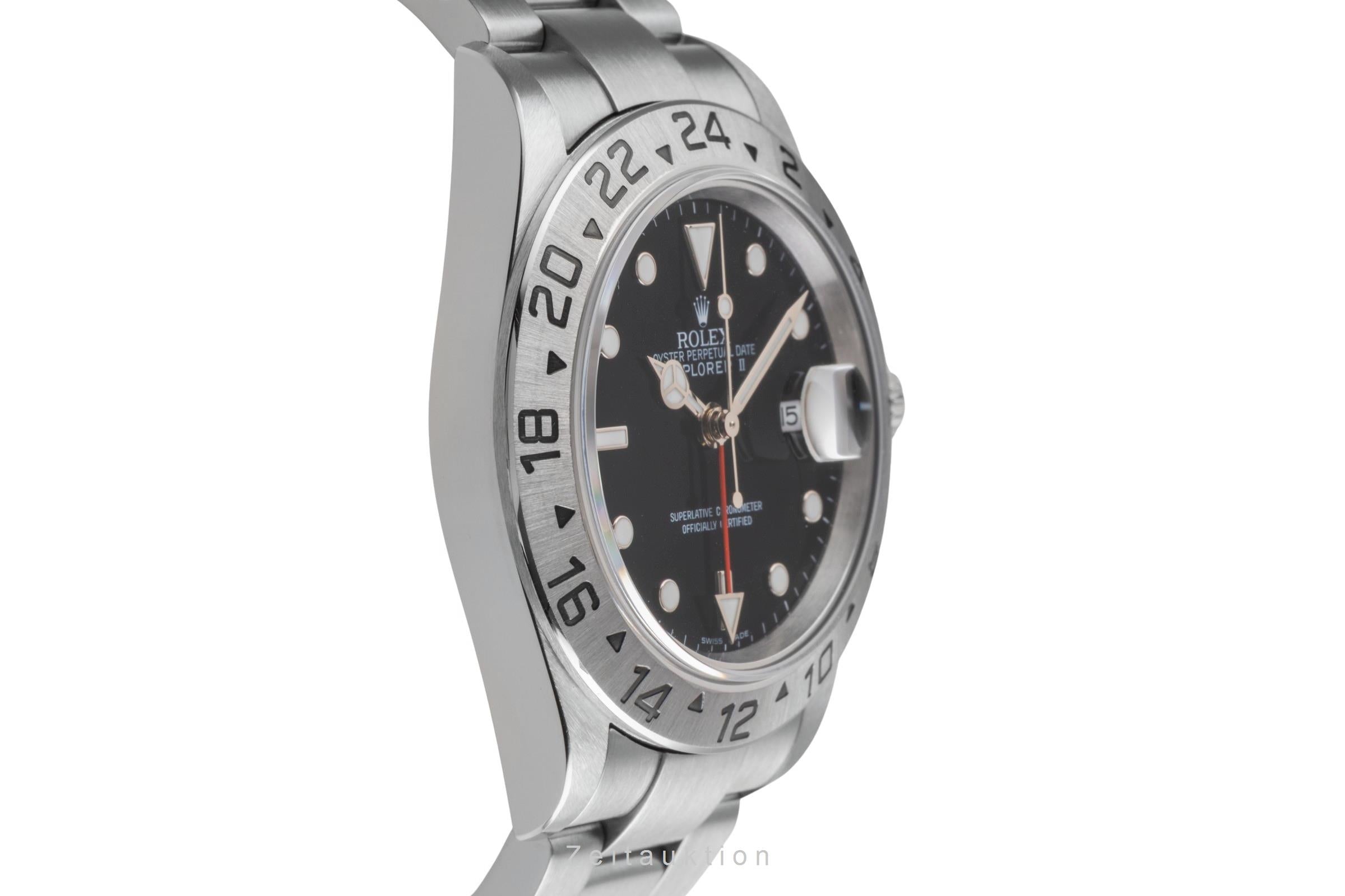 Rolex Explorer II steel automatic men's watch 16570 T  [2505168]