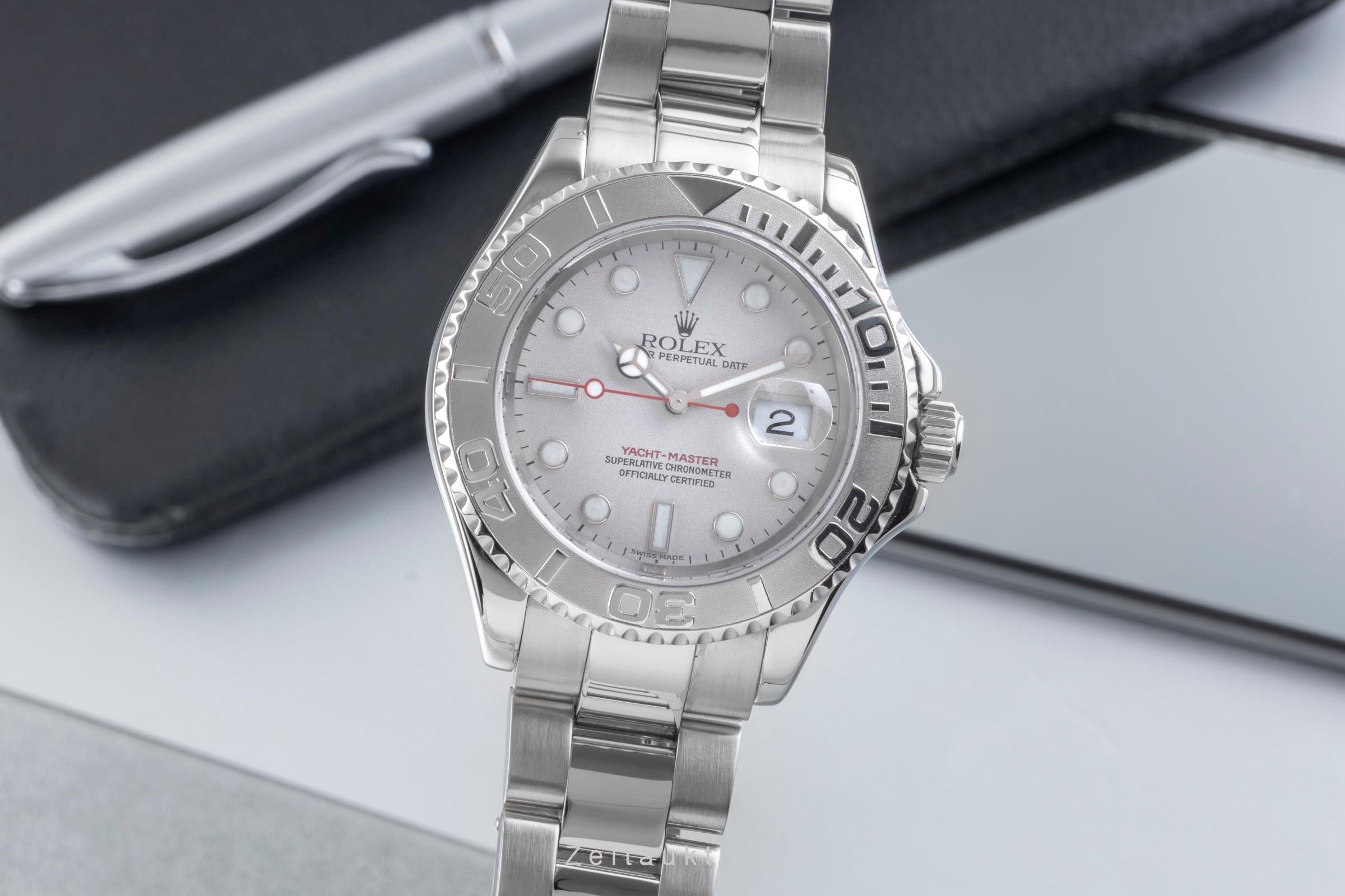 Rolex Yacht-Master acero / platino automático reloj para caballeros 16622  [2505169]