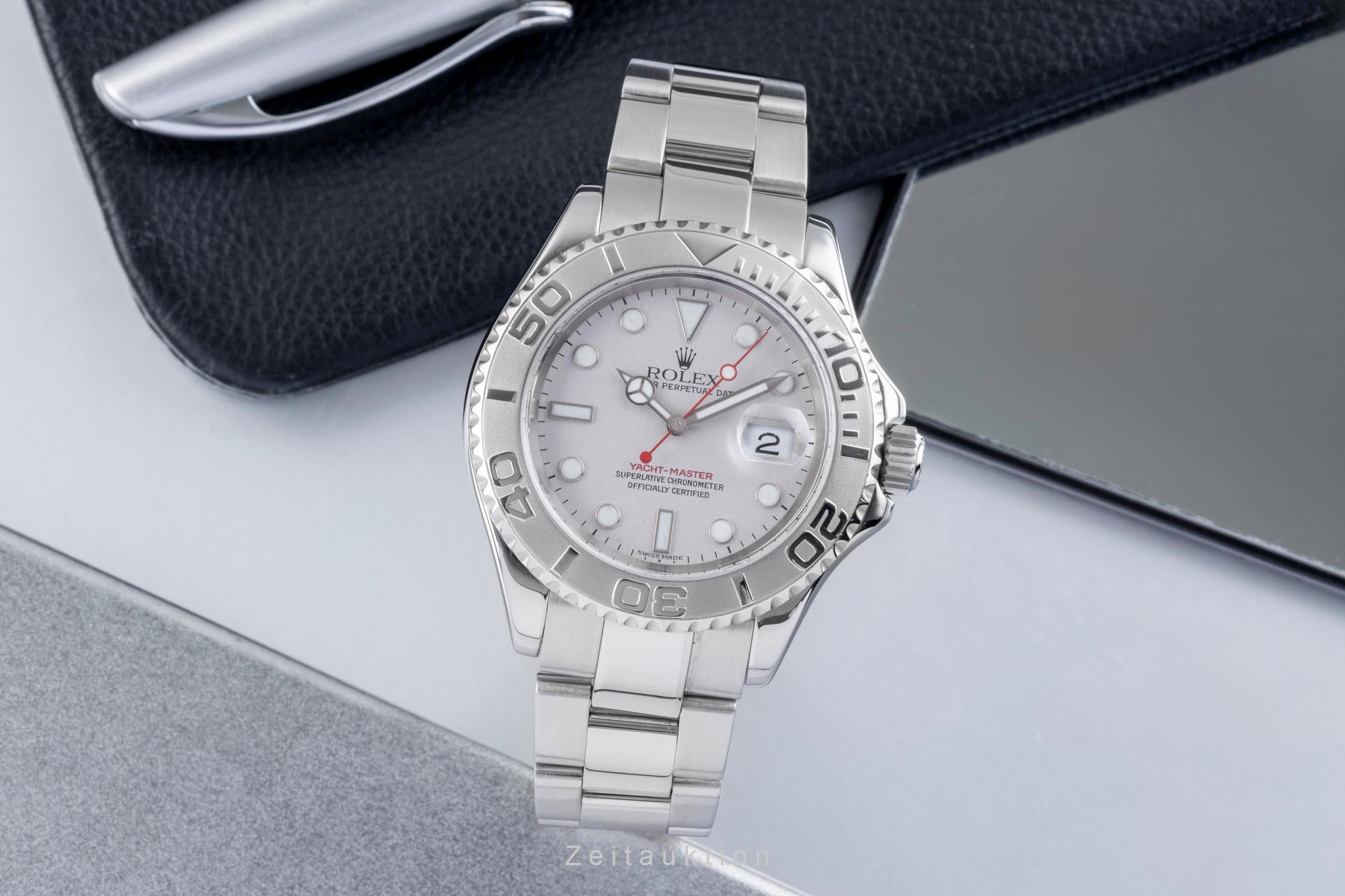 Rolex Yacht-Master acero / platino automático reloj para caballeros 16622  [2505169]