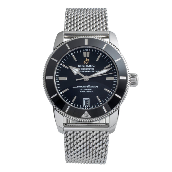 Breitling Superocean Stahl Automatik Herrenuhr Ref. AB2010 121B1A1 B&P 2018 [2505170]