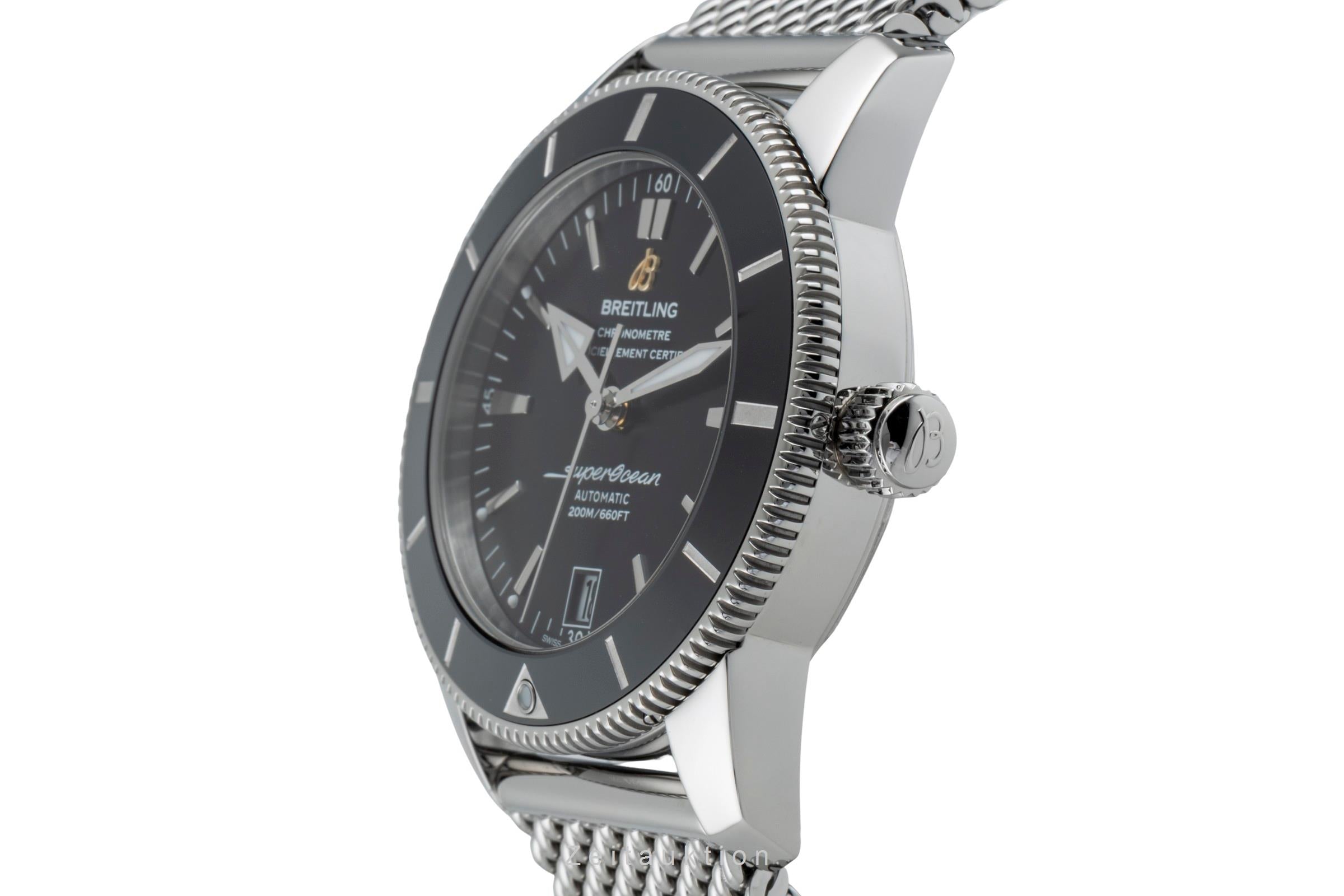 Breitling Superocean Stahl Automatik Herrenuhr Ref. AB2010 121B1A1 B&P 2018 [2505170]