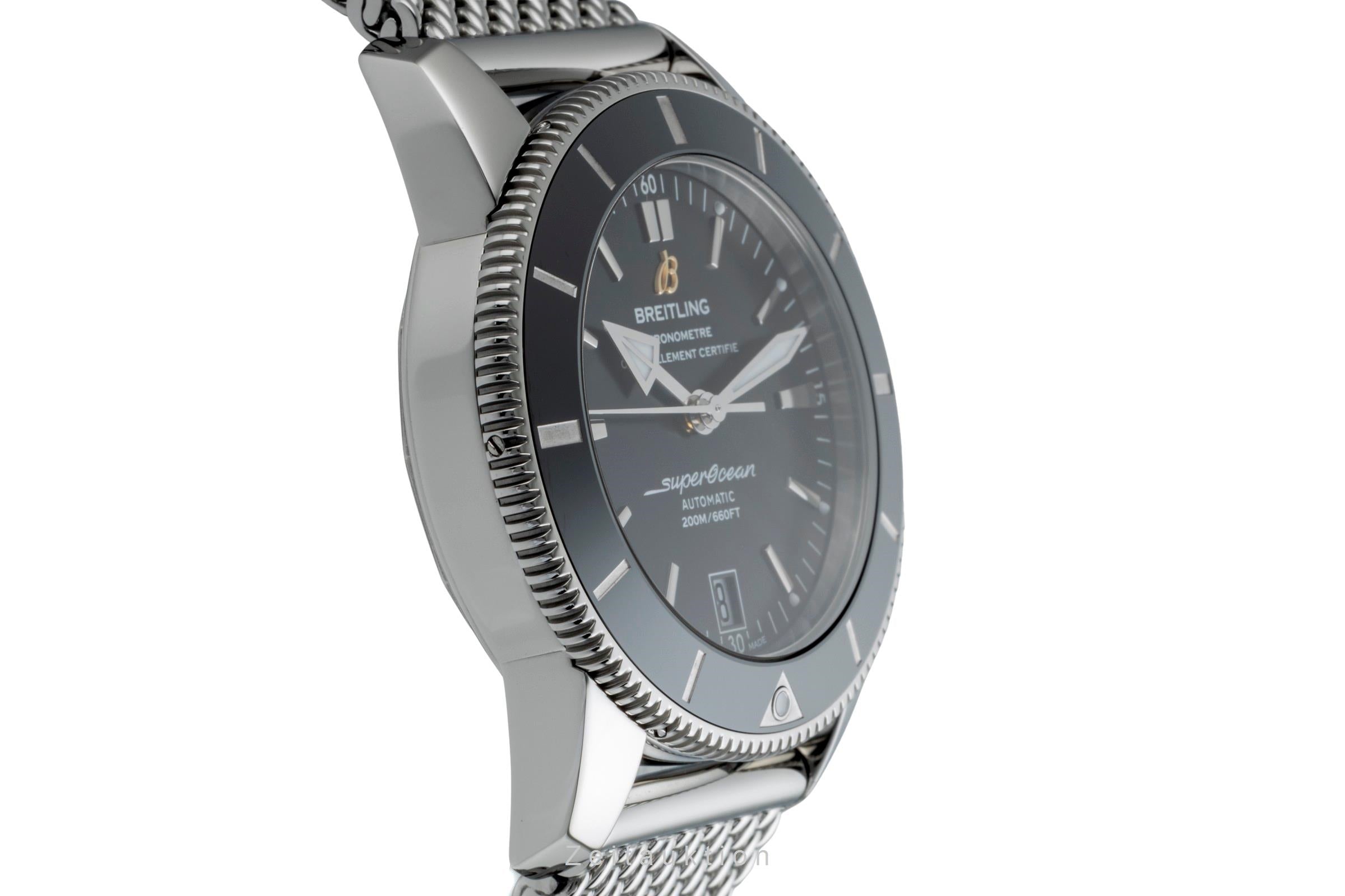 Breitling Superocean Stahl Automatik Herrenuhr Ref. AB2010 121B1A1 B&P 2018 [2505170]