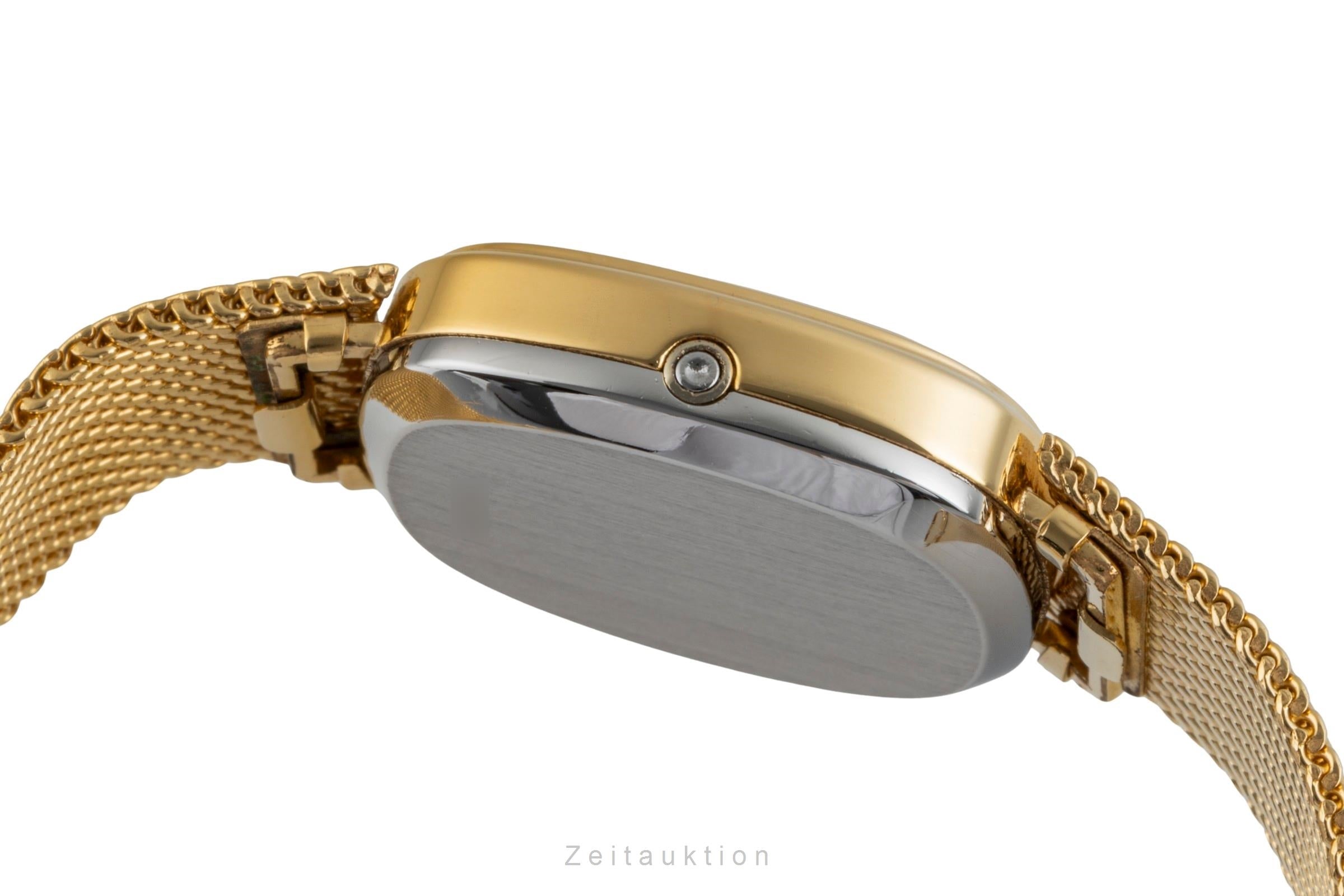 Omega De Ville acier / doré quartz montre pour femmes 591.058, 791.034  [2505171]