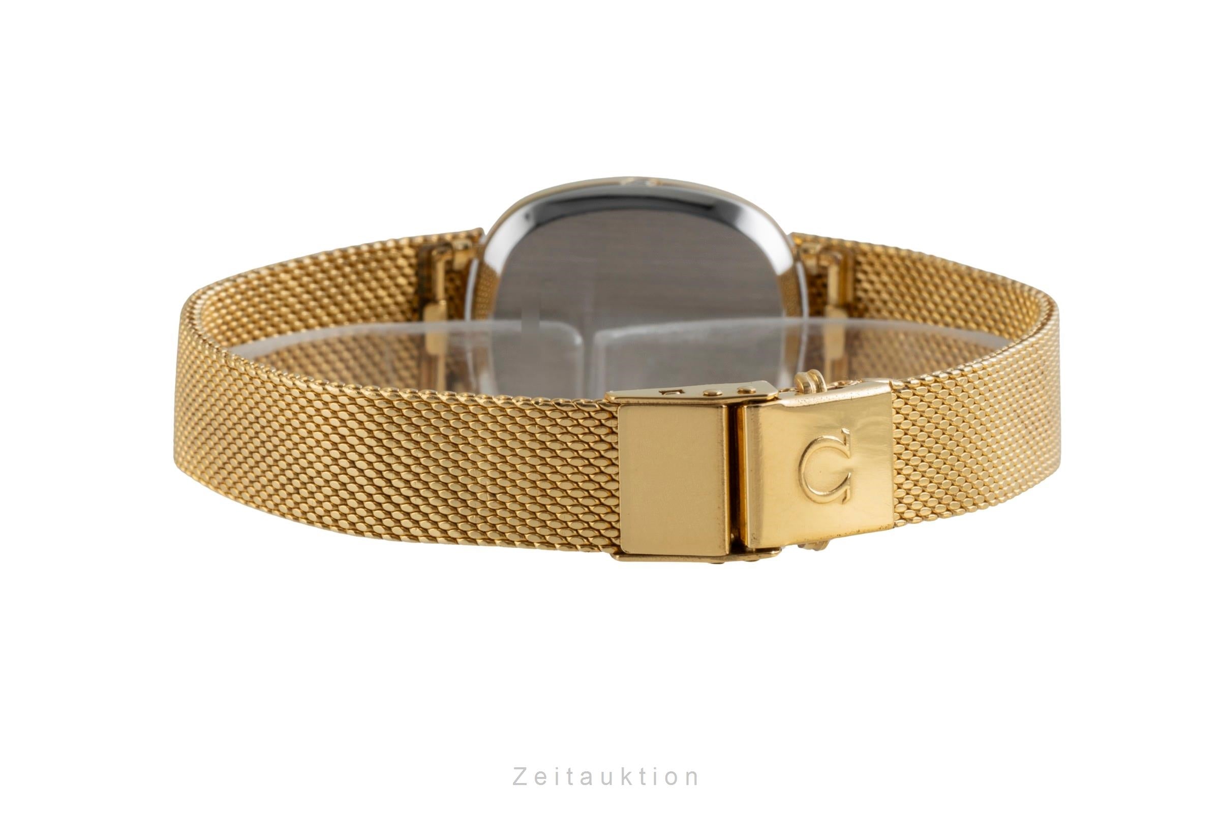 Omega De Ville acier / doré quartz montre pour femmes 591.058, 791.034  [2505171]