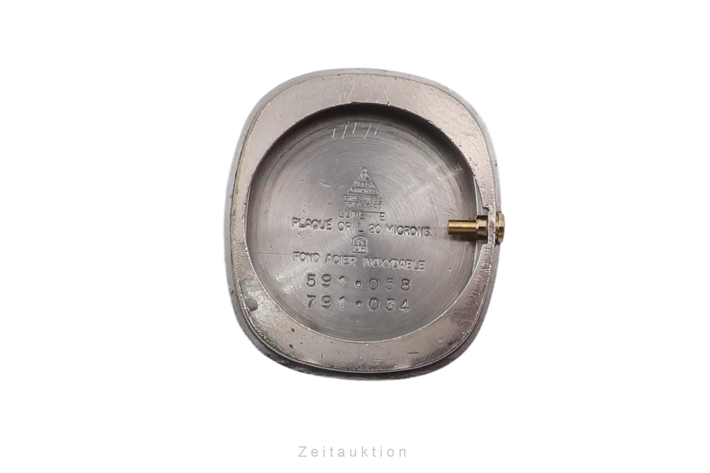 Omega De Ville acier / doré quartz montre pour femmes 591.058, 791.034  [2505171]