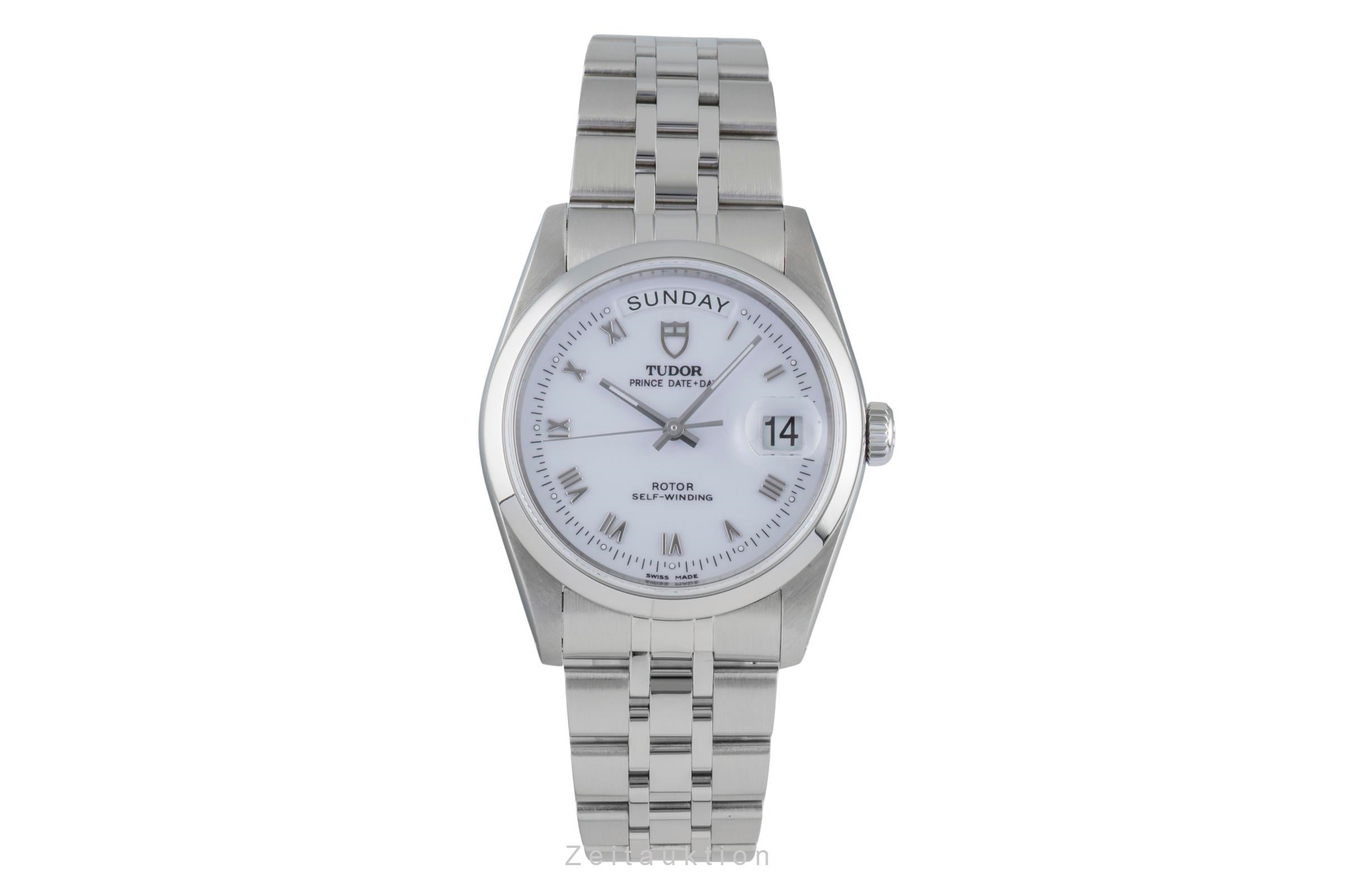 Tudor Date-Day steel automatic men's watch 76200  [2505172]