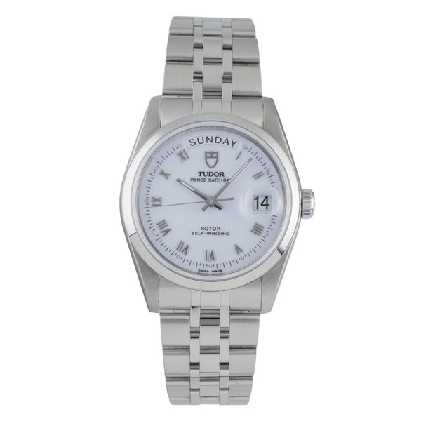 Tudor Date-Day steel automatic men's watch 76200  [2505172]