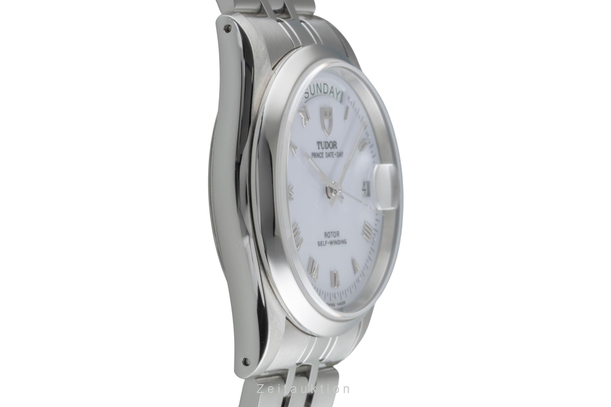 Tudor Date-Day steel automatic men's watch 76200  [2505172]