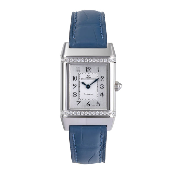 Jaeger LeCoultre Reverso steel quartz women's watch Q2658120 , 265.8.08  [2505174]