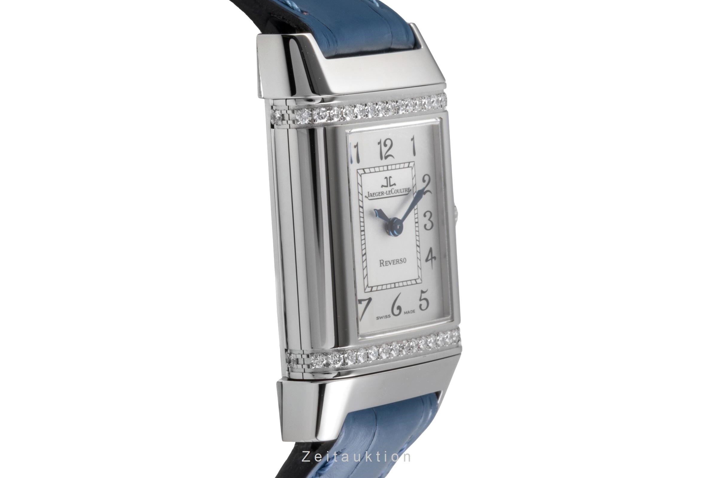 Jaeger LeCoultre Reverso steel quartz women's watch Q2658120 , 265.8.08  [2505174]