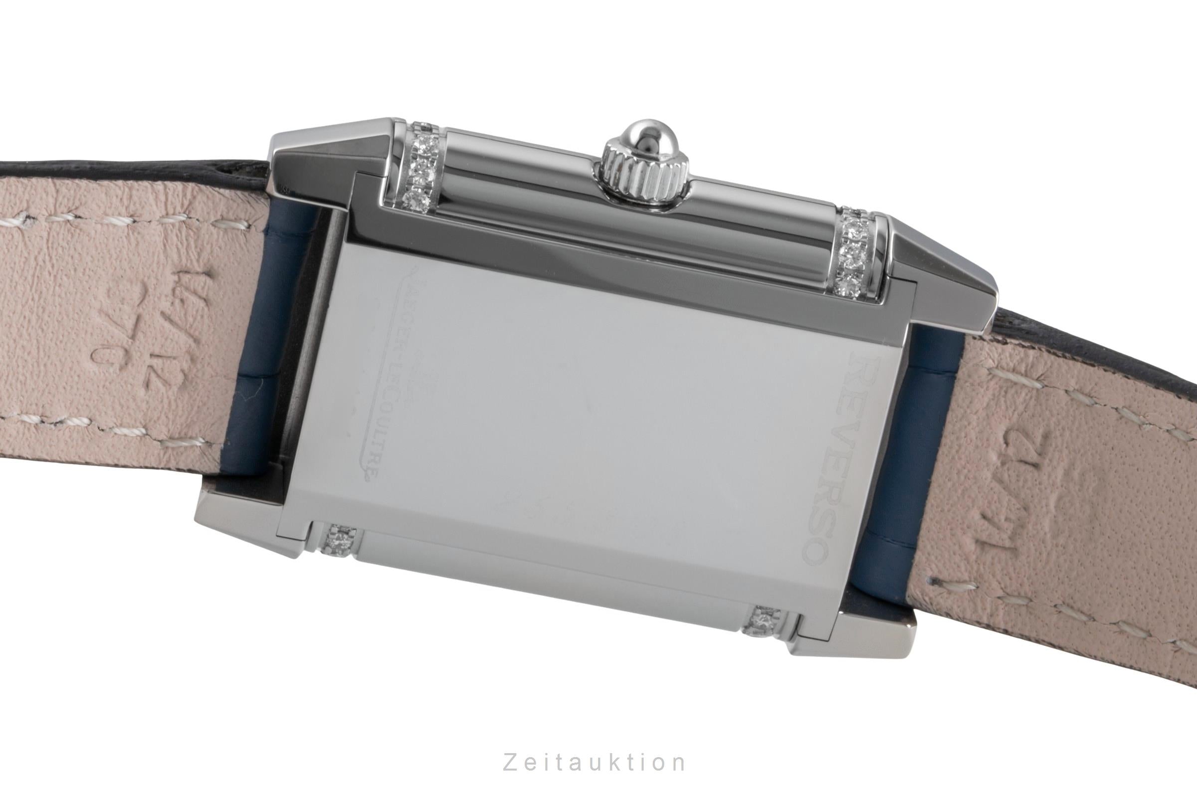 Jaeger LeCoultre Reverso steel quartz women's watch Q2658120 , 265.8.08  [2505174]